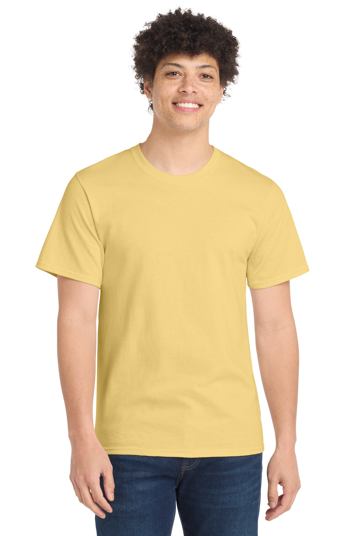 Port & Co ™ Essential Tee. PC61 - Daffodil Yellow