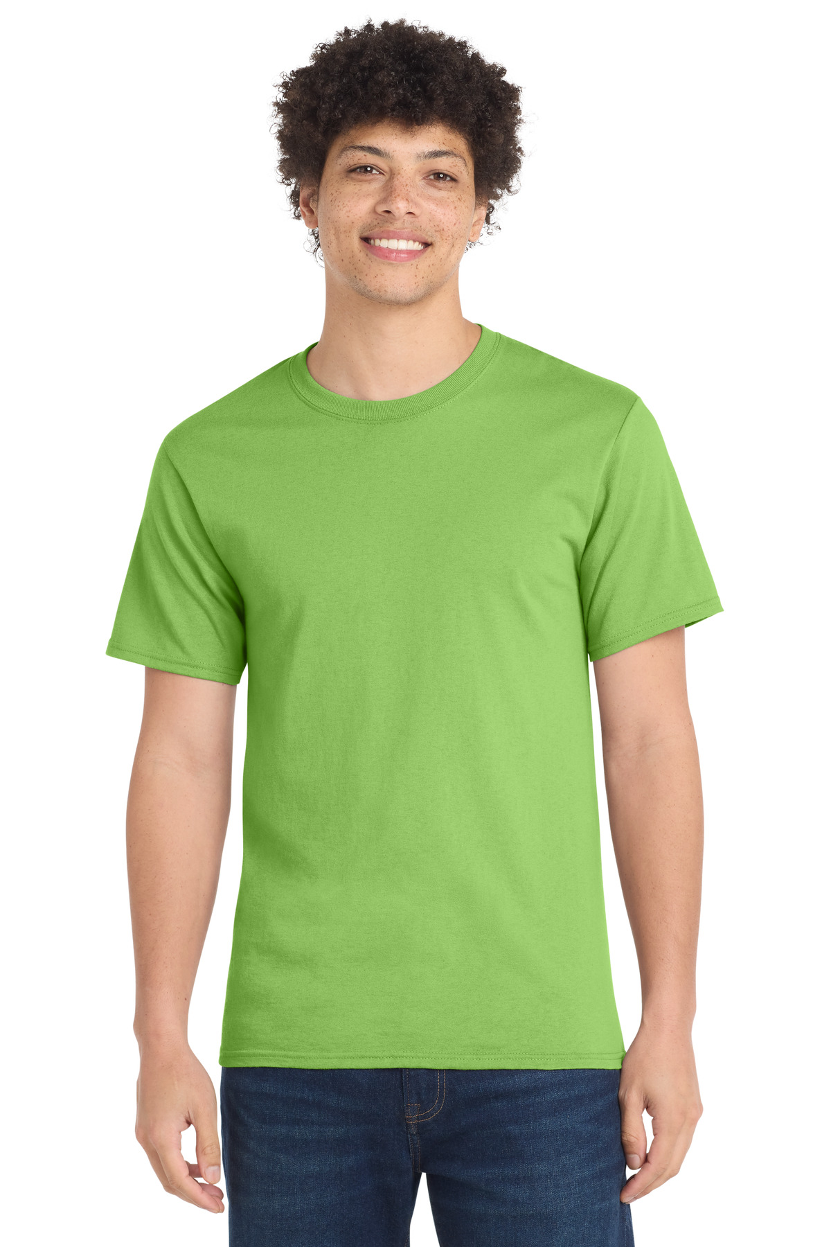 Port & Co PC61 swatch in Lime