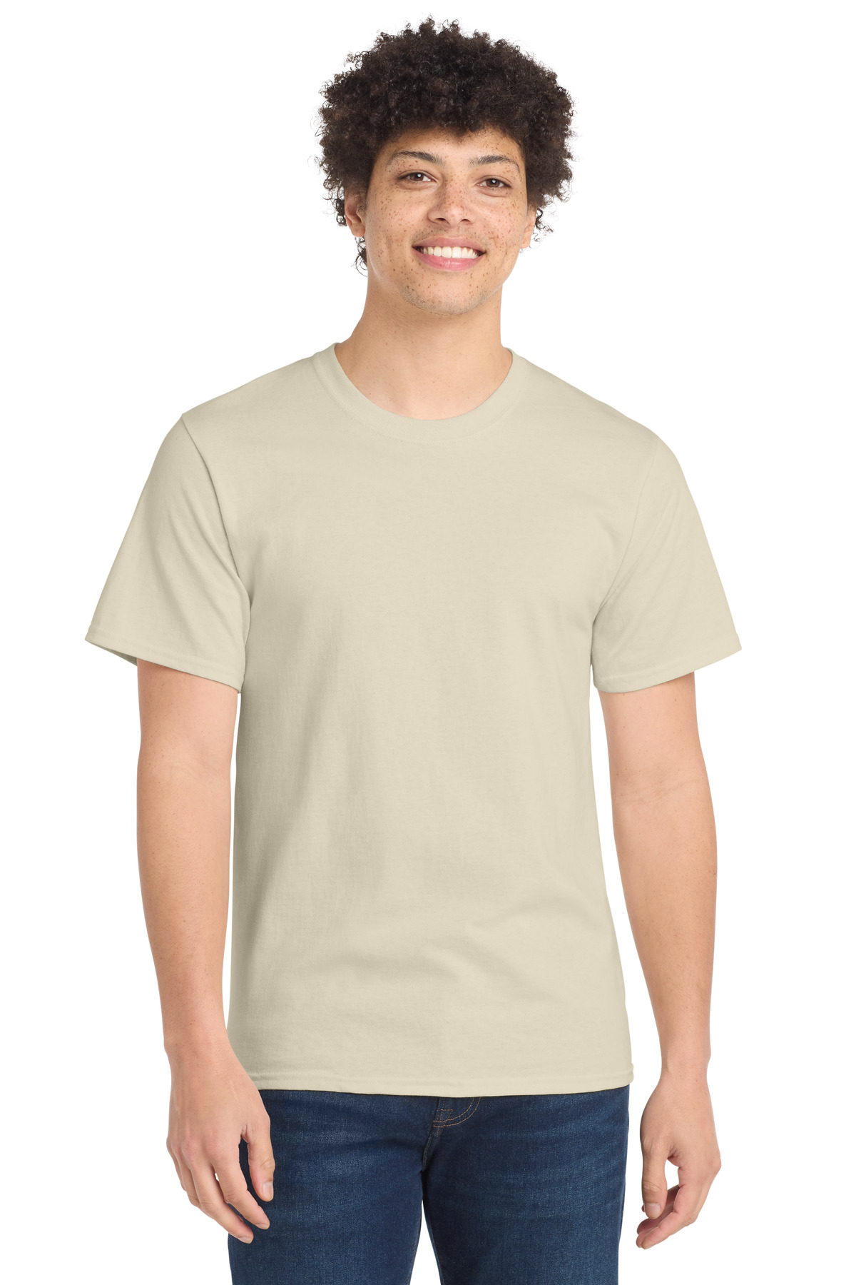 Port & Co ™ Essential Tee. PC61 - Natural