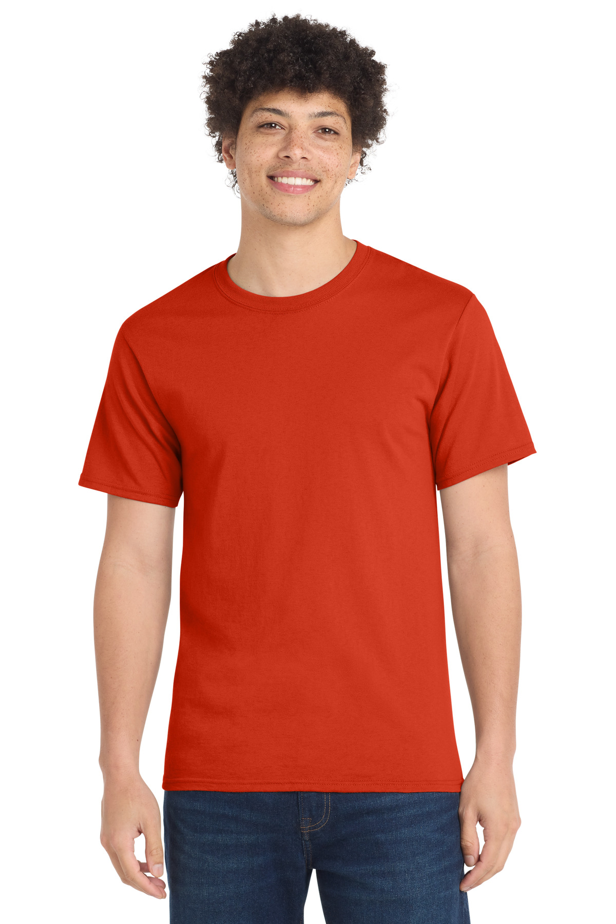Port & Co ™ Essential Tee. PC61 - Orange