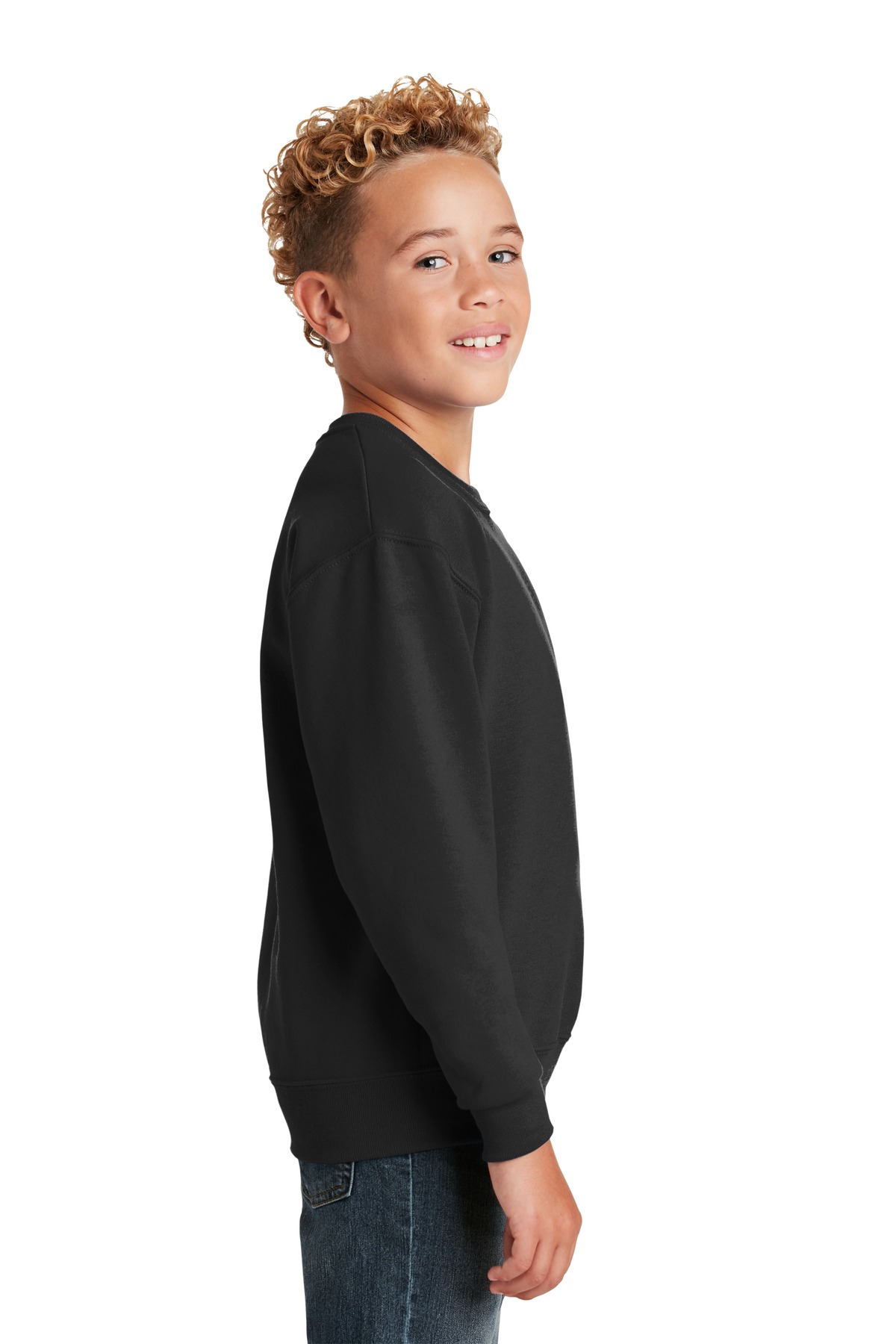 Jerzees - Youth NuBlend Crewneck Sweatshirt. 562B