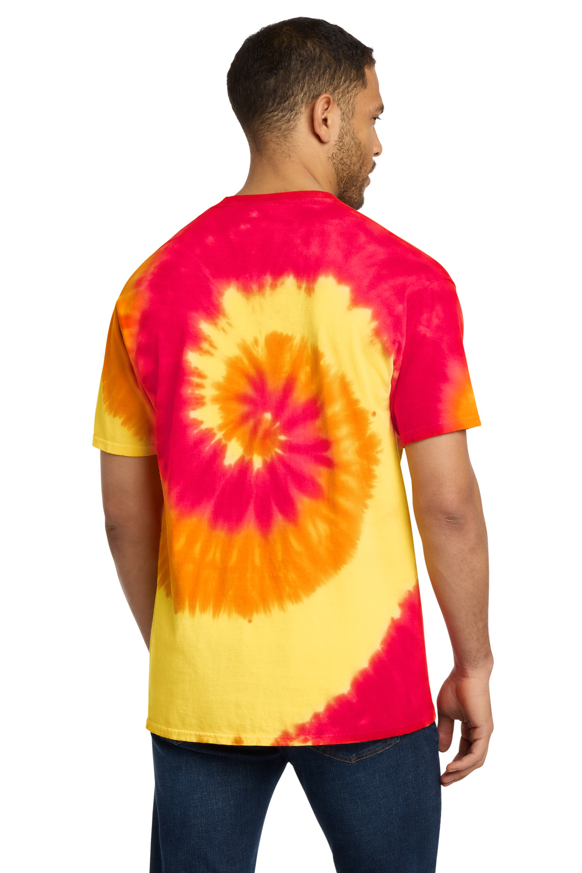 Port & Co Tie-Dye Tee. PC147