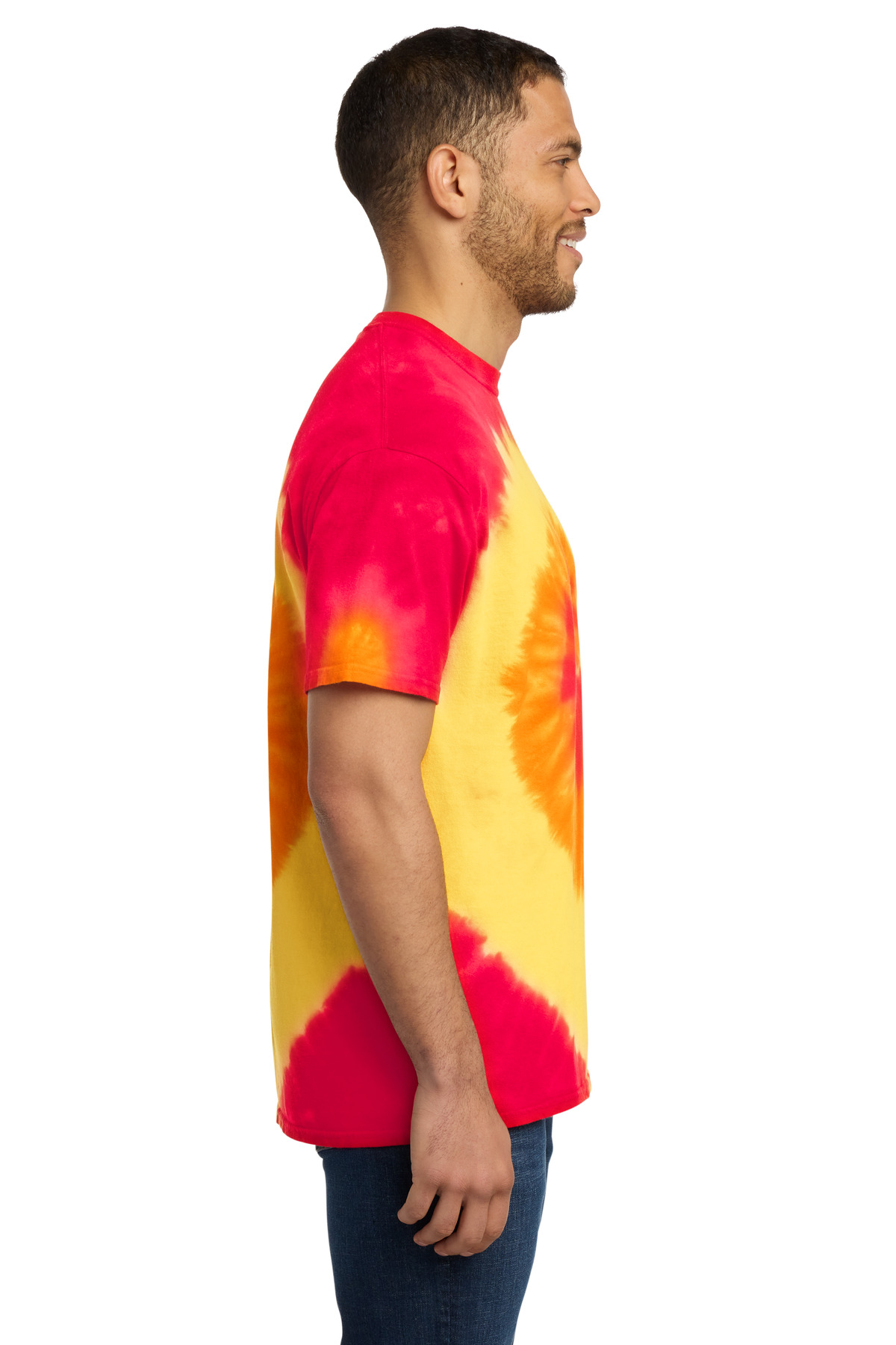 Port & Co Tie-Dye Tee. PC147