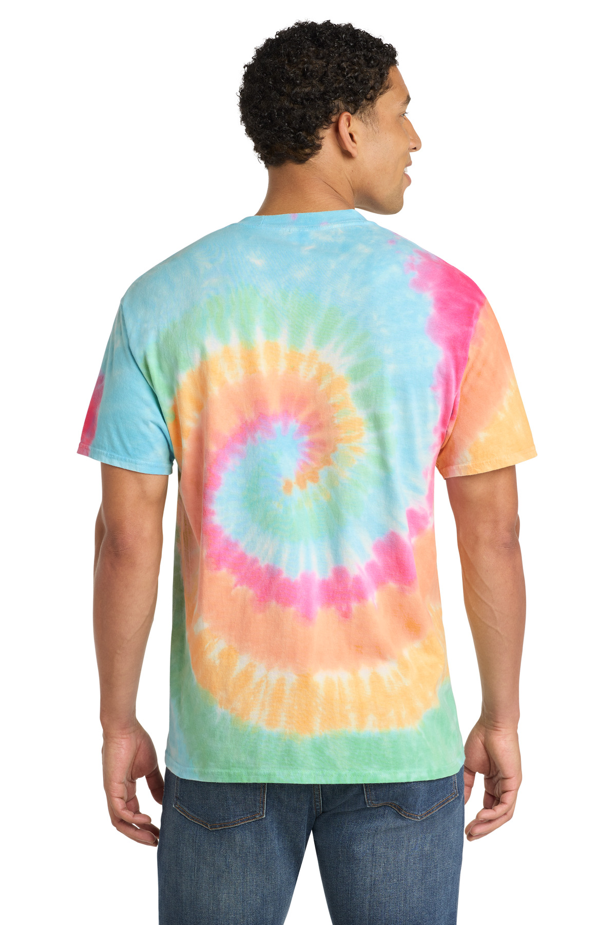 Port & Co Tie-Dye Tee. PC147
