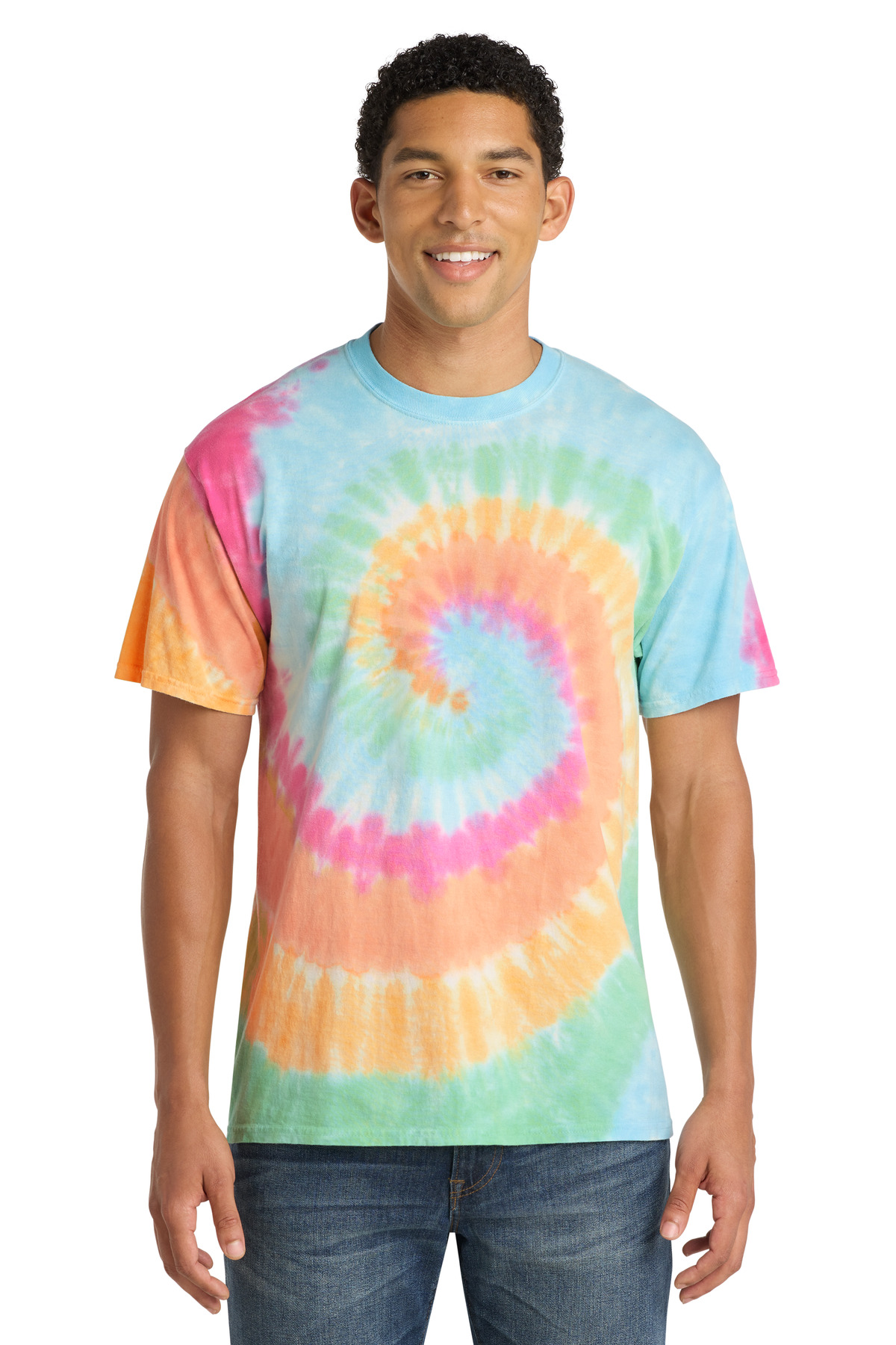 Port & Co Tie-Dye Tee. PC147