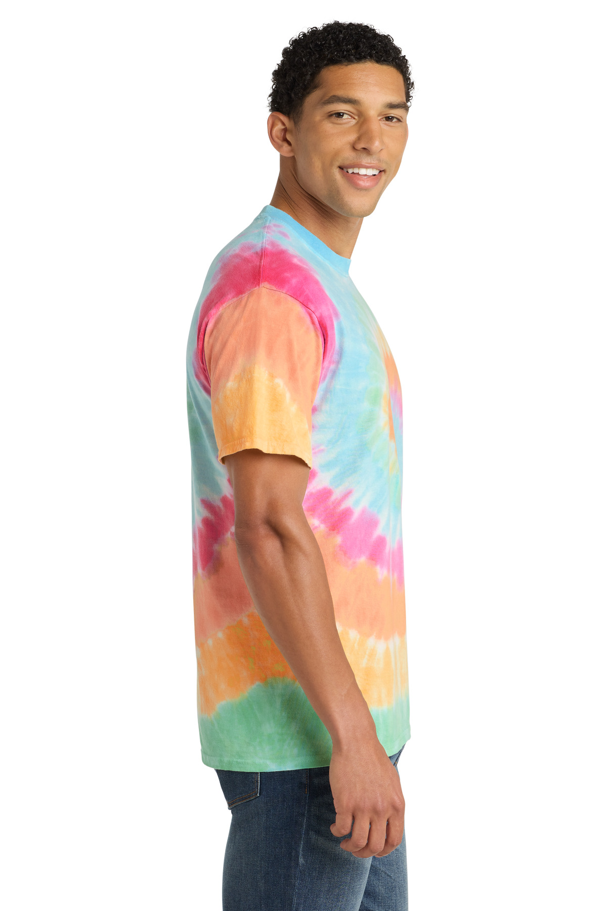 Port & Co Tie-Dye Tee. PC147
