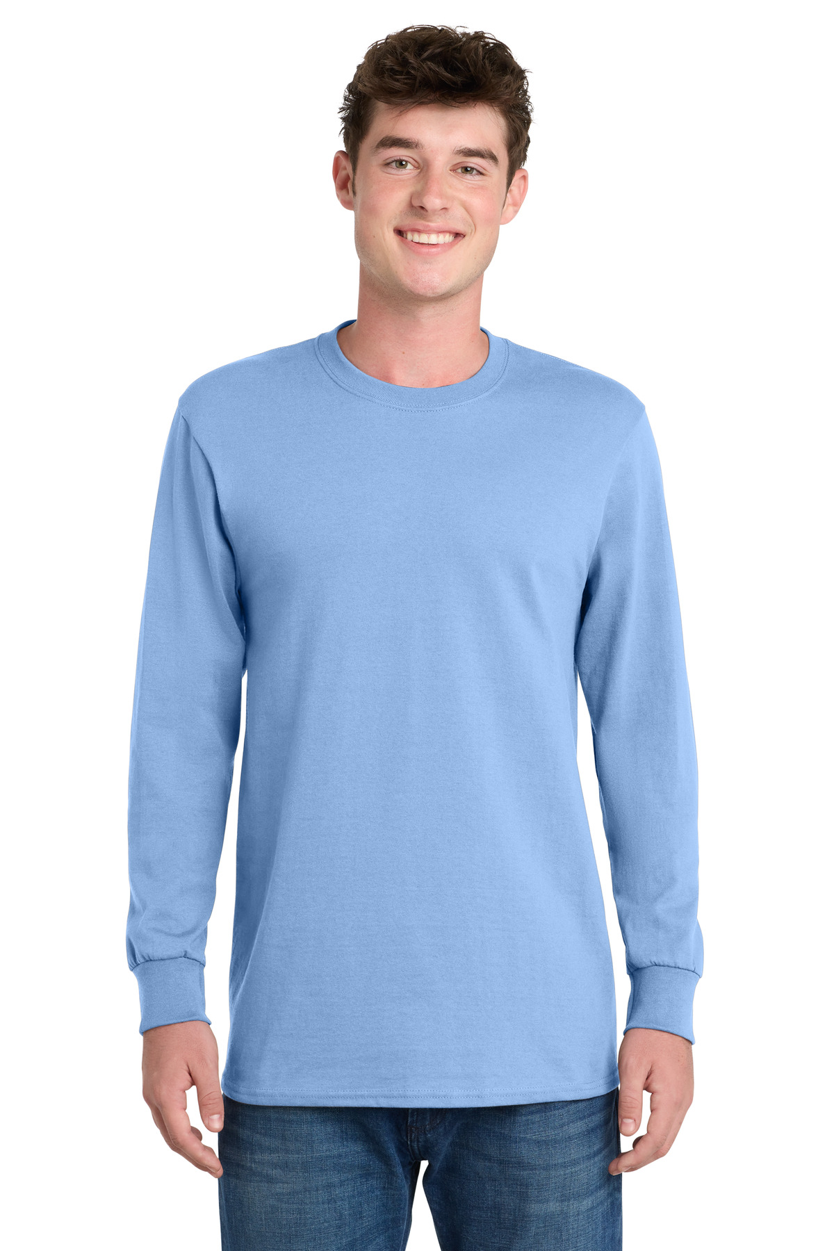 Port & Co PC61LST swatch in Light Blue