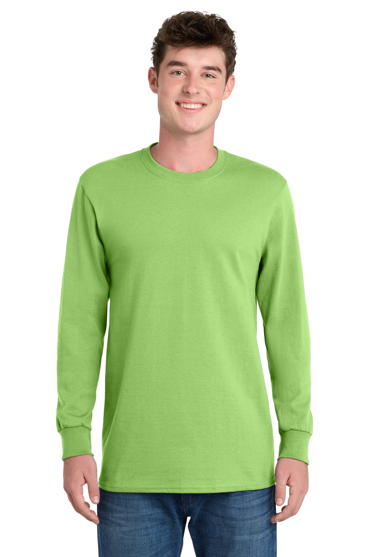 Port & Co PC61LST swatch in Lime