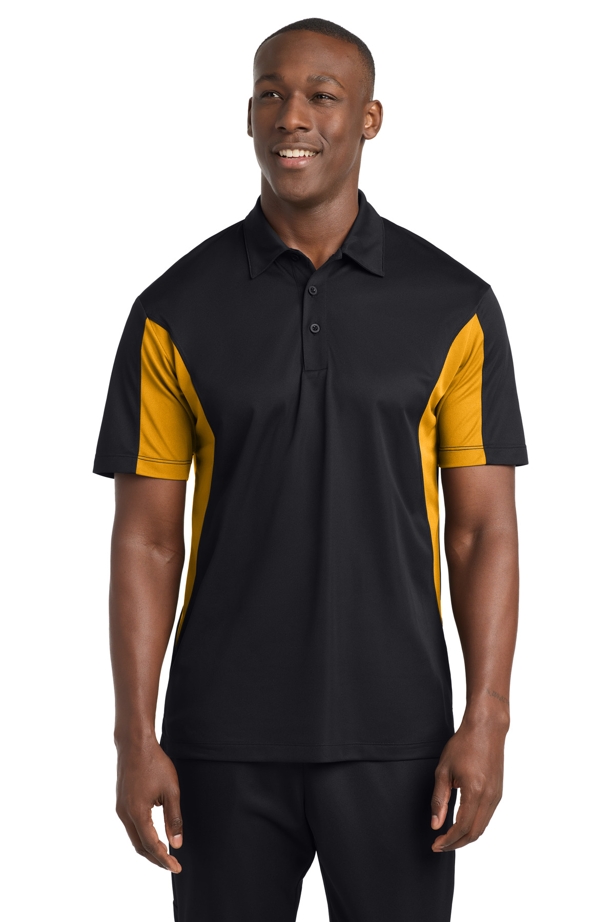 Sport-Tek Tall Side Blocked Micropique Sport-Wick Polo. TST655