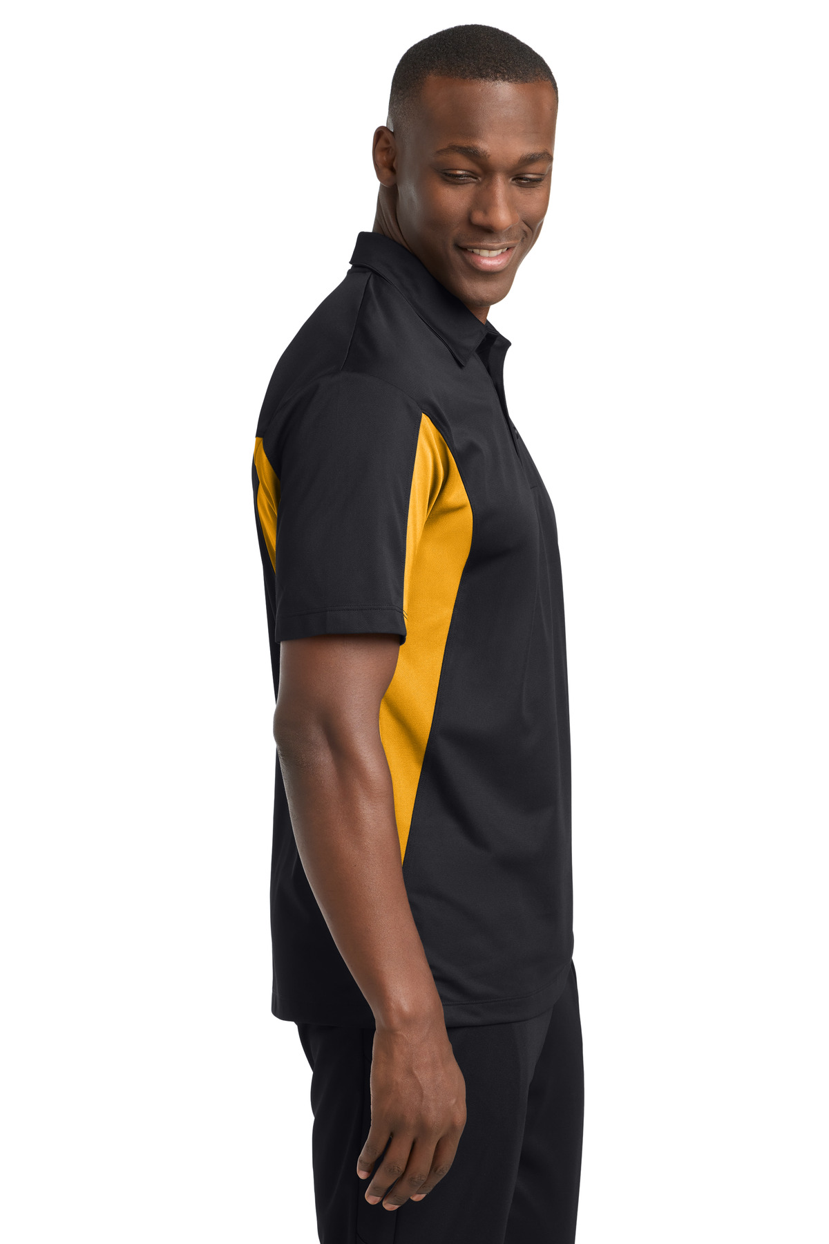 Sport-Tek Tall Side Blocked Micropique Sport-Wick Polo. TST655