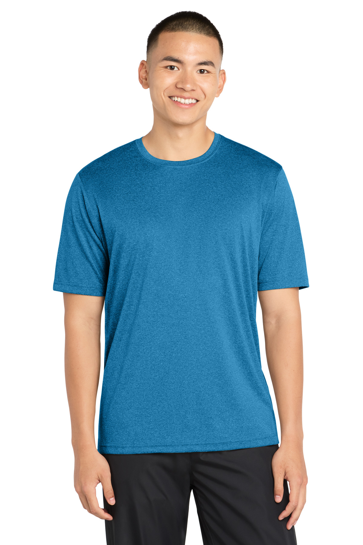 Sport-Tek Heather Contender Tee-Sport-Tek