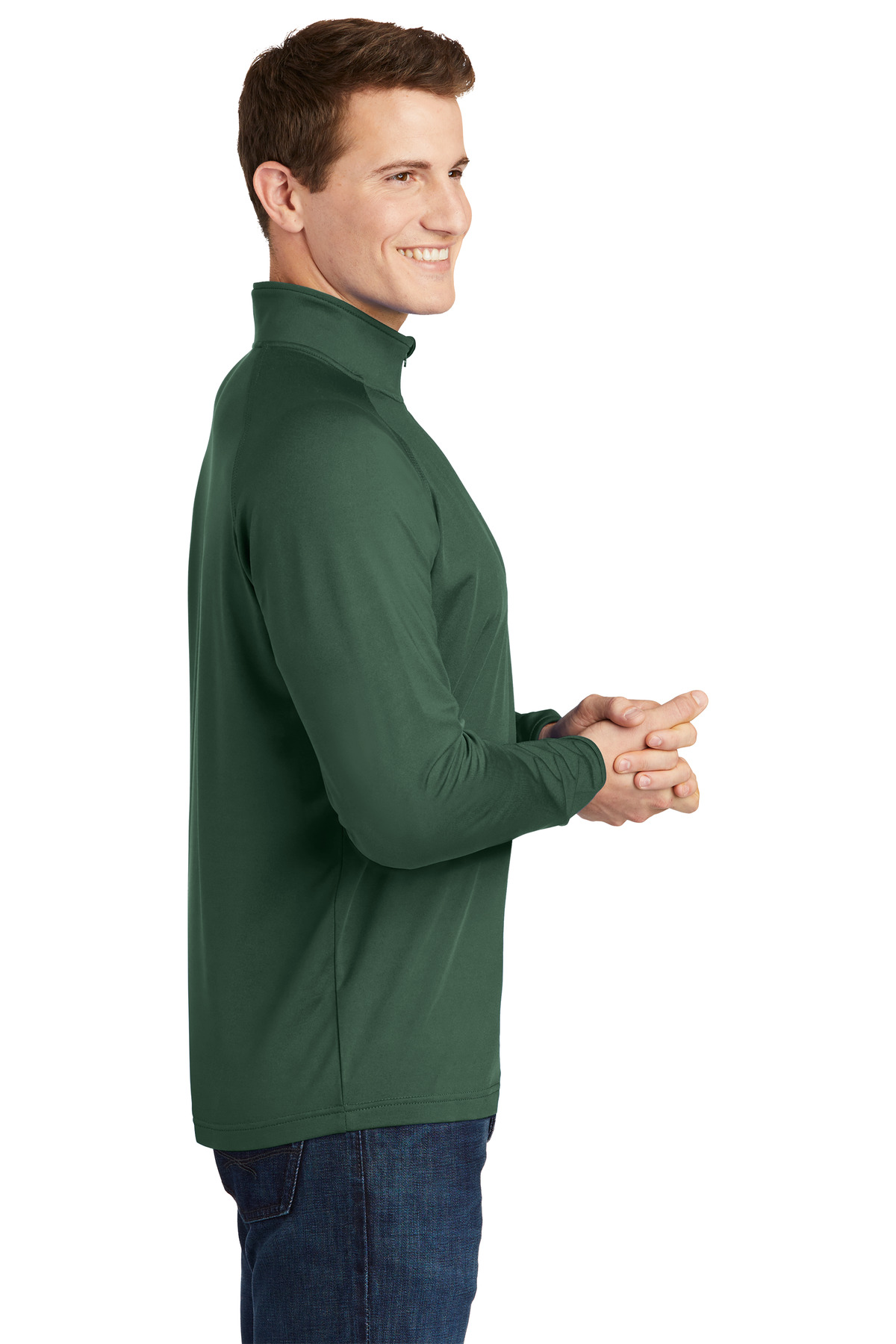 Sport-Tek Sport-Wick Stretch 1/4-Zip Pullover. ST850