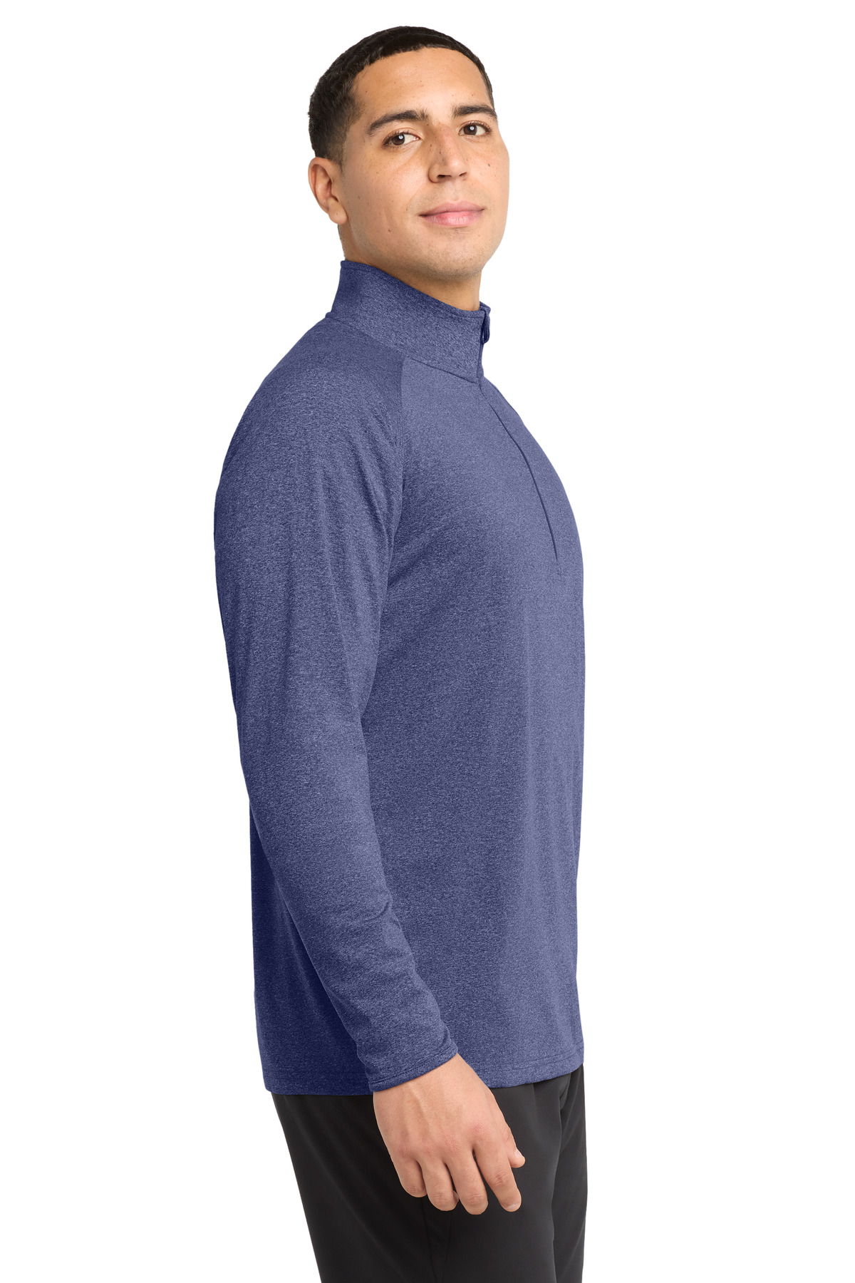 Sport-Tek Sport-Wick Stretch 1/4-Zip Pullover. ST850