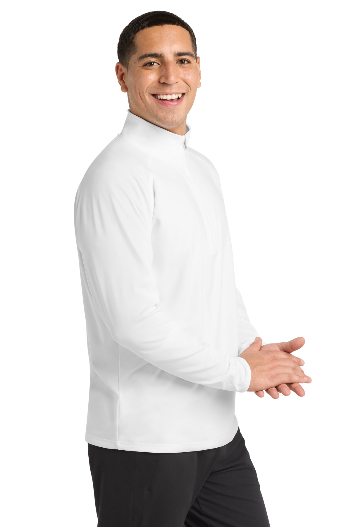 Sport-Tek Sport-Wick Stretch 1/4-Zip Pullover. ST850