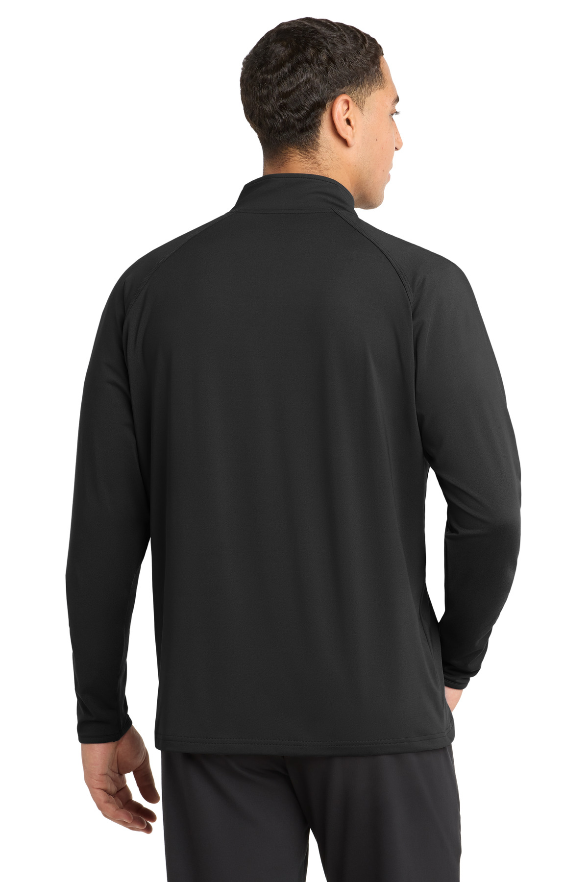 Sport-Tek Tall Sport-Wick Stretch 1/4-Zip Pullover. TST850