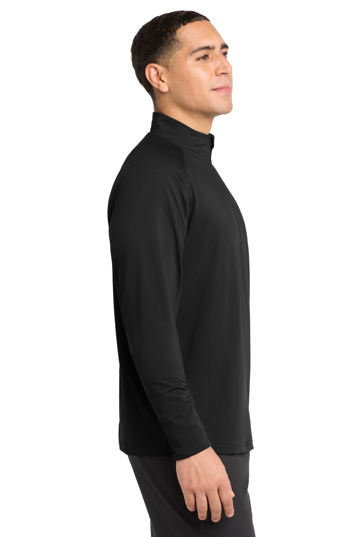 Sport-Tek Tall Sport-Wick Stretch 1/4-Zip Pullover. TST850