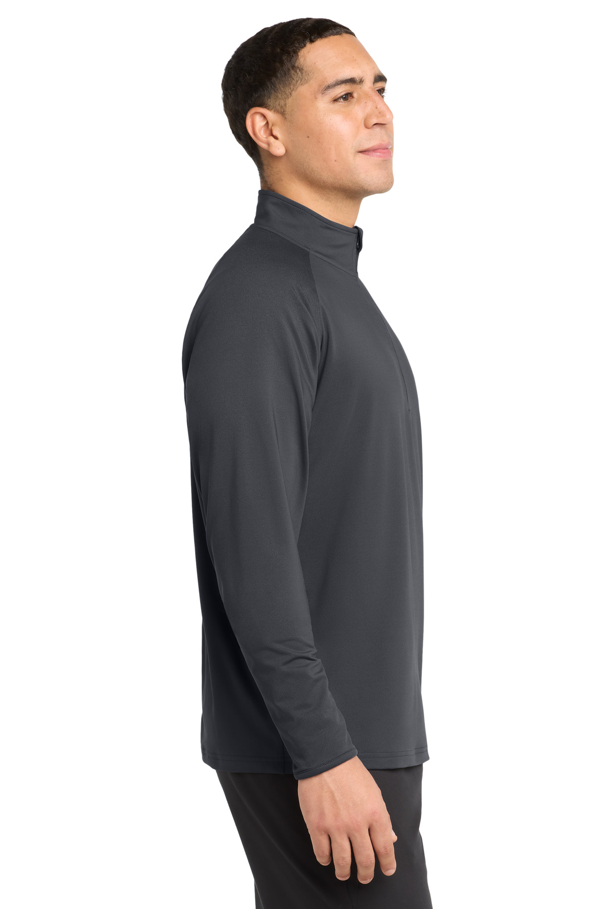 Sport-Tek Tall Sport-Wick Stretch 1/4-Zip Pullover. TST850