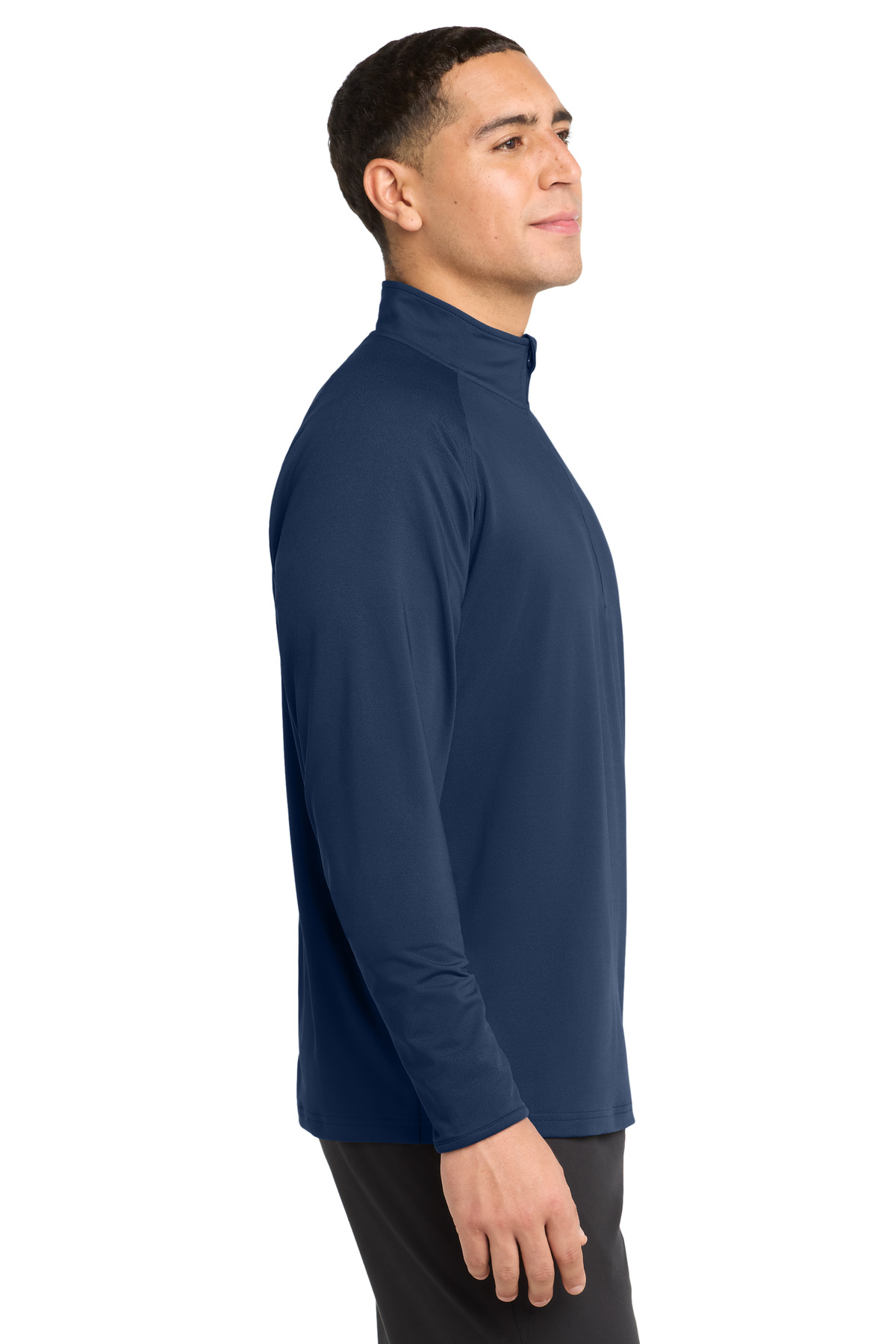 Sport-Tek Tall Sport-Wick Stretch 1/4-Zip Pullover. TST850