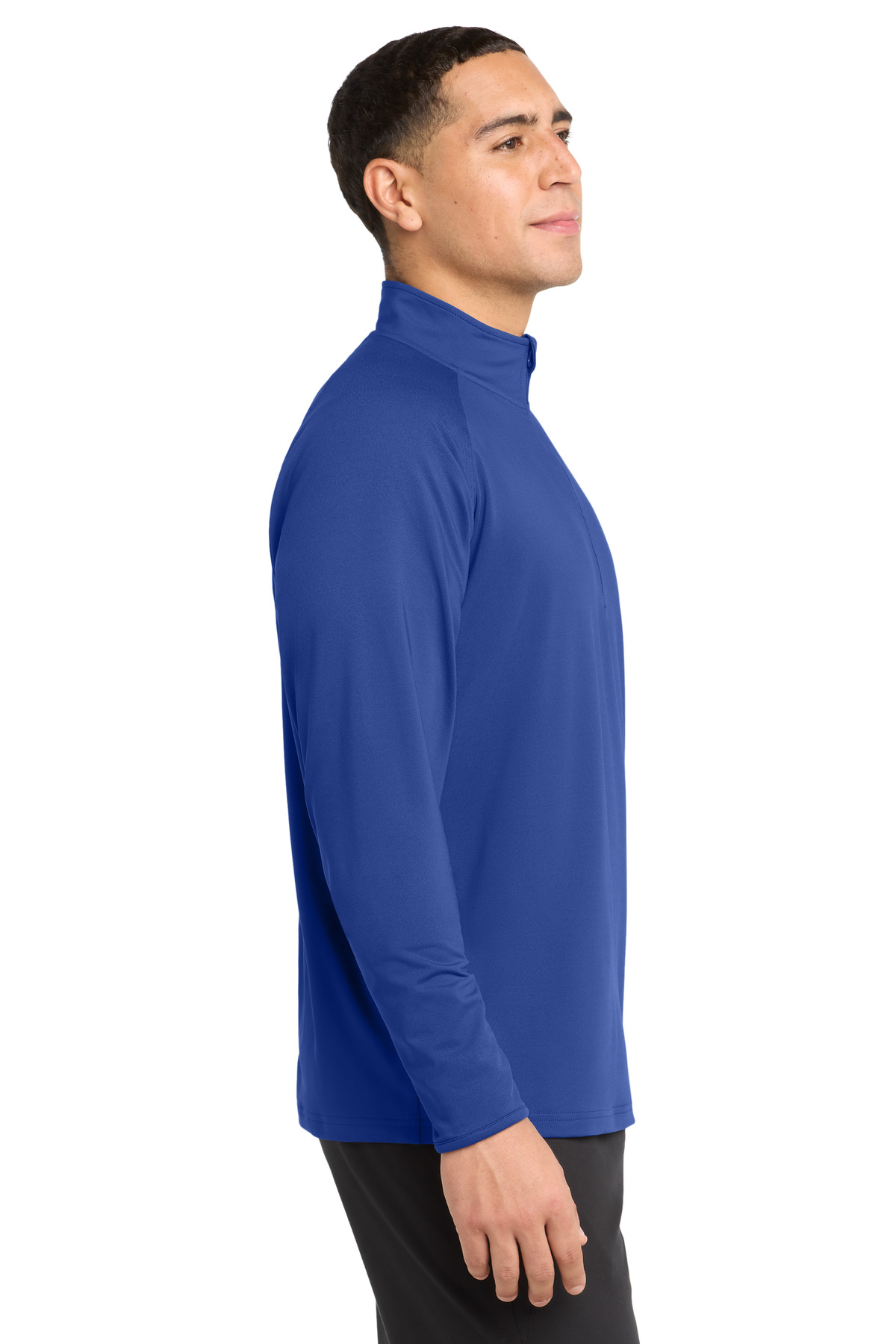 Sport-Tek Tall Sport-Wick Stretch 1/4-Zip Pullover. TST850