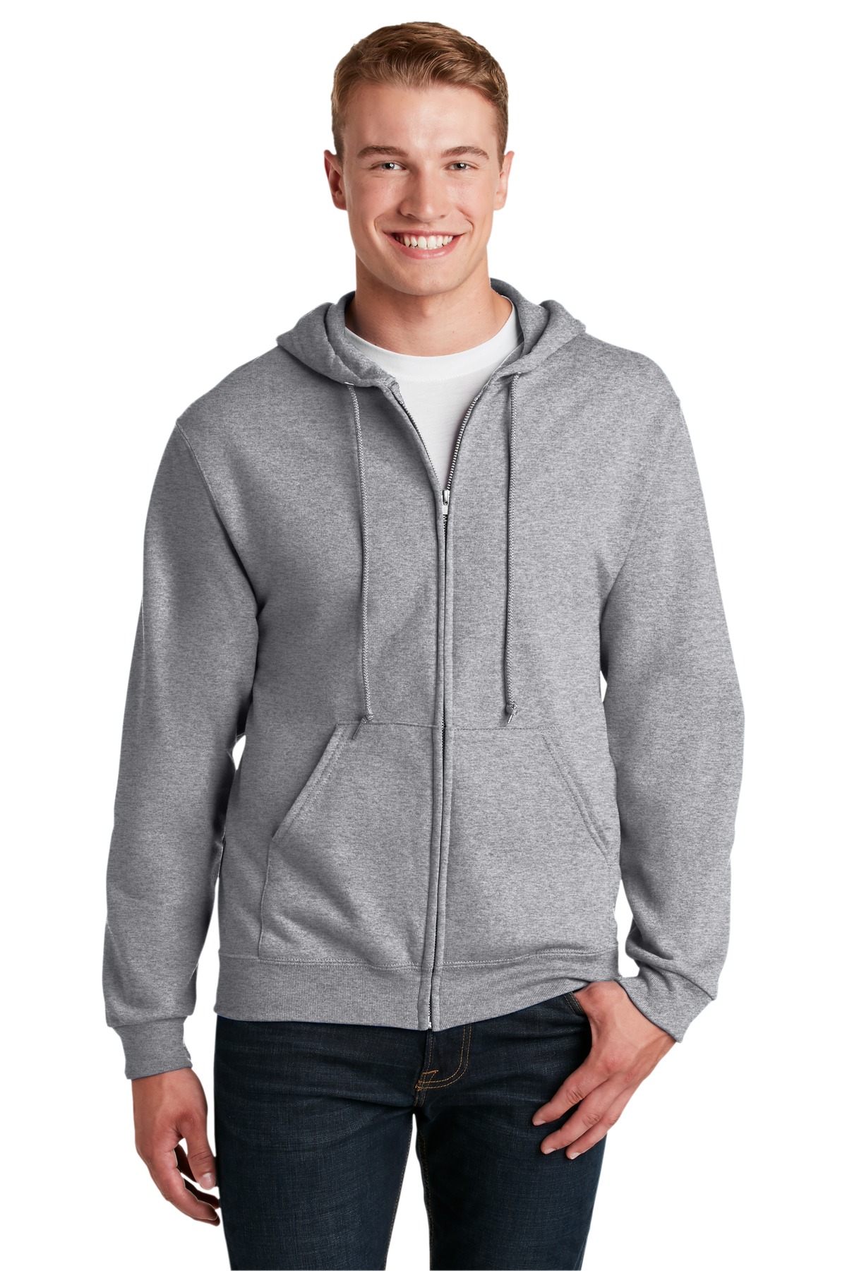 JERZEES - NuBlend Full-Zip Hooded Sweatshirt.  993M