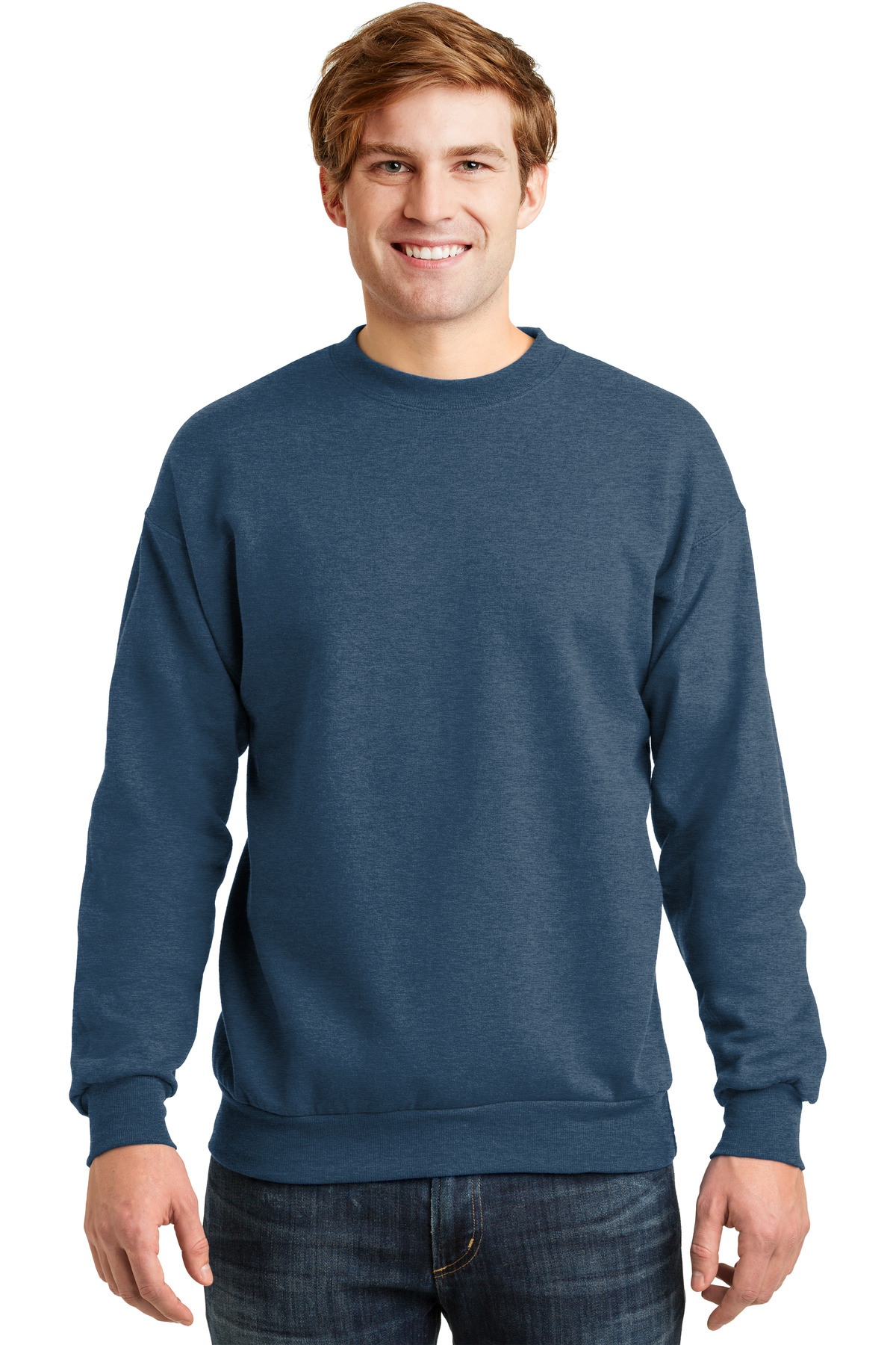 Hanes Men's - EcoSmart Crewneck Sweatshirt. P160 FREE SHIPPING! | eBay