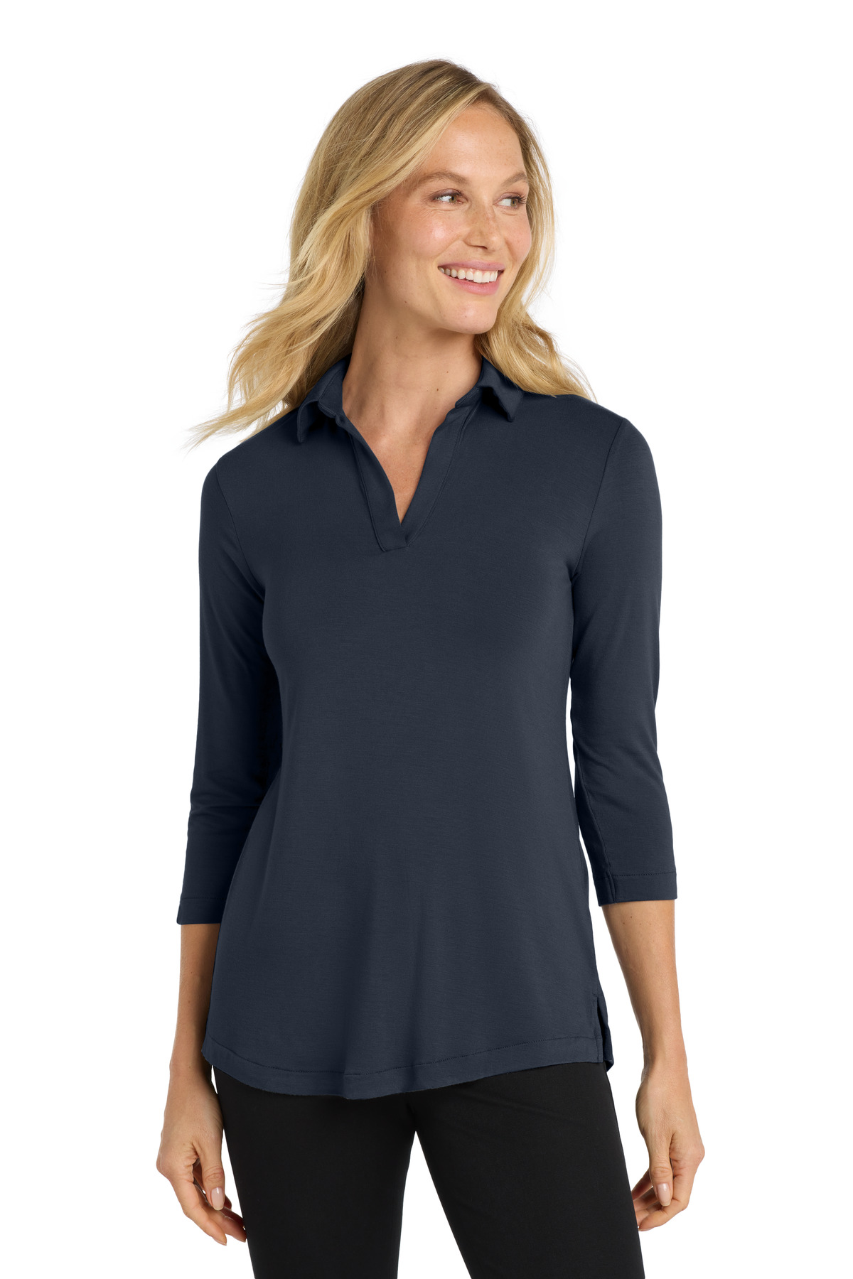 Port Authority ® Women's Luxe Knit Tunic. LK5601 - Image 2