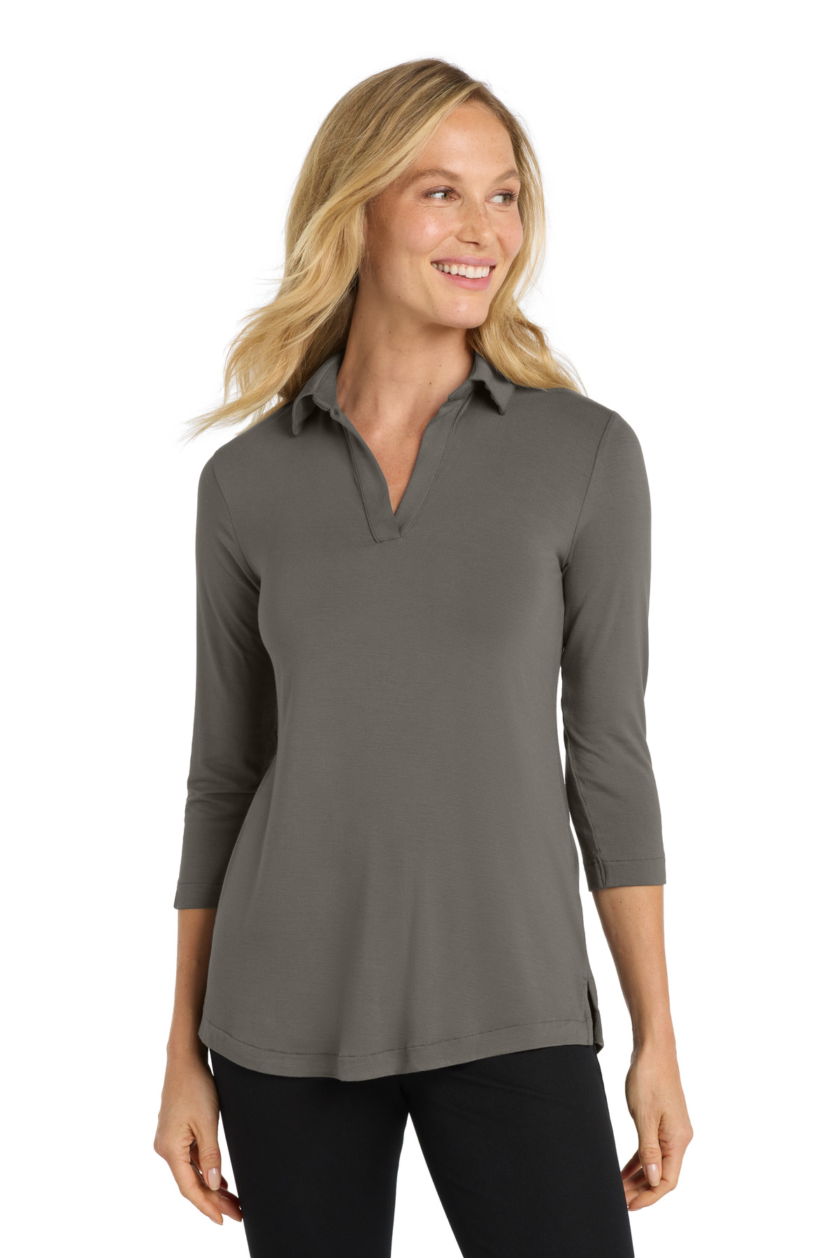 Port Authority ® Women's Luxe Knit Tunic. LK5601 - Image 3