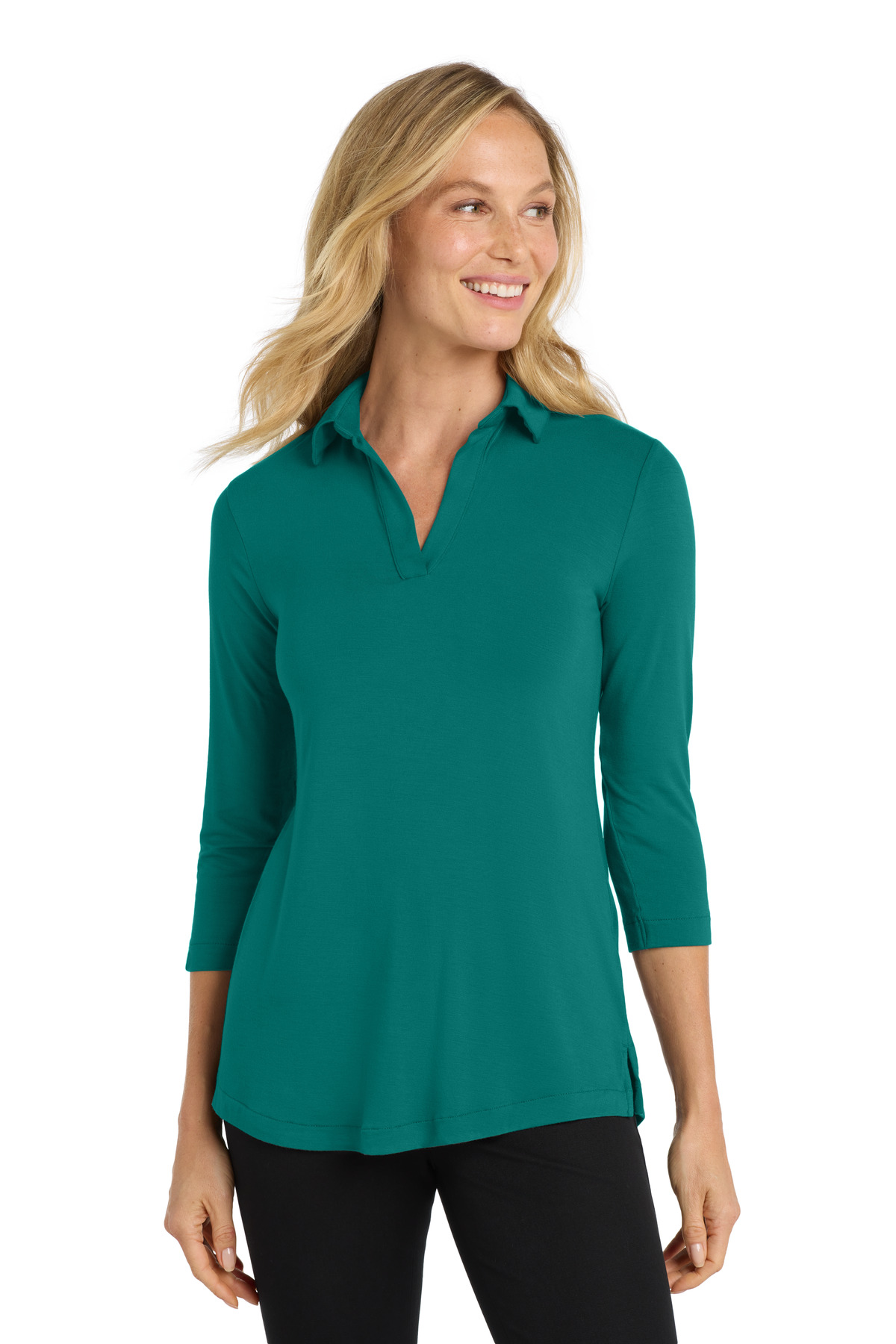 Port Authority ® Women's Luxe Knit Tunic. LK5601 - Image 4