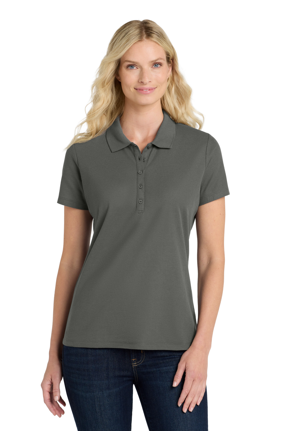 Port Authority ® Women's SuperPro React ™ Polo. LK810 - Image 10