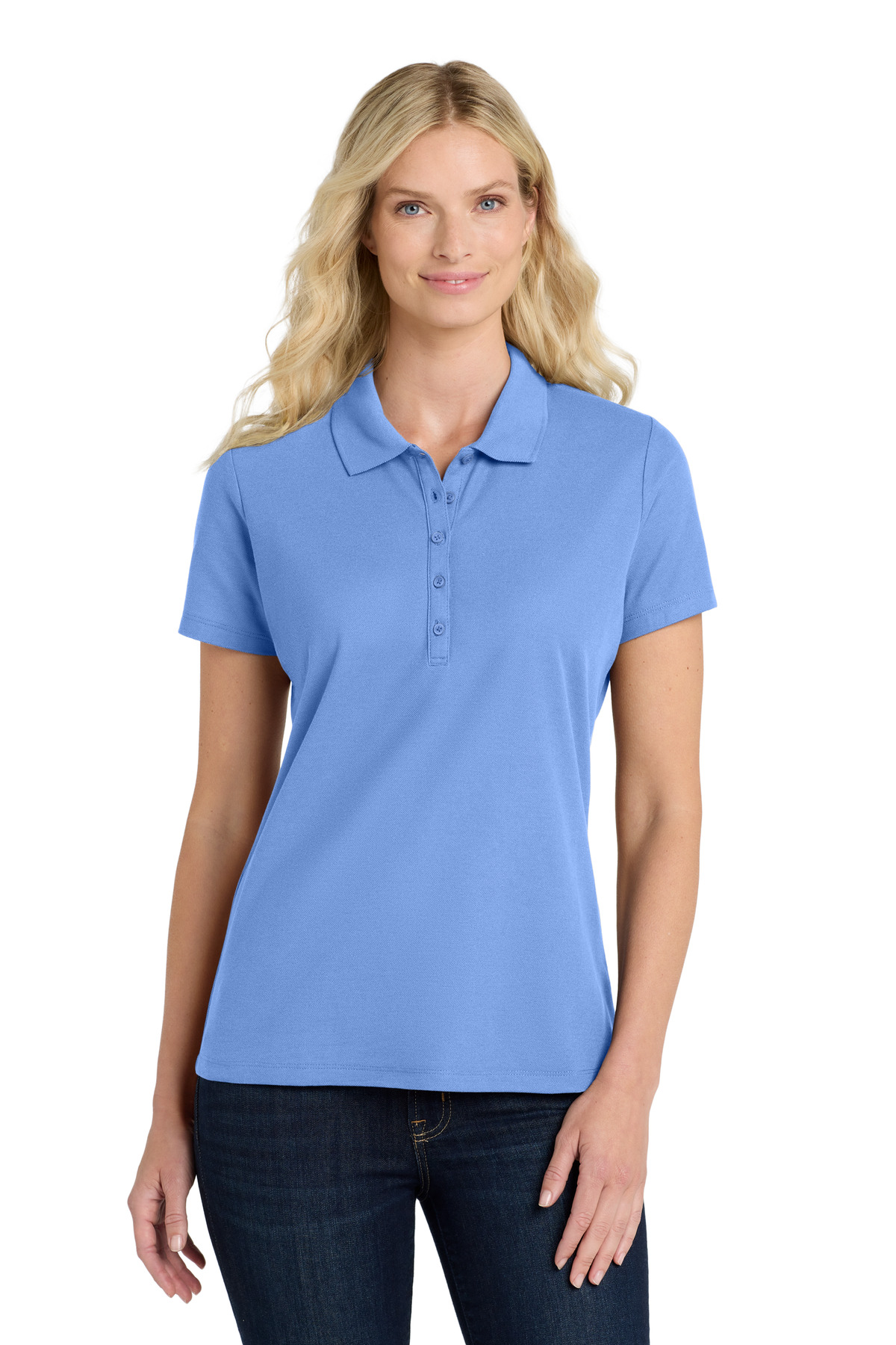 Port Authority ® Women's SuperPro React ™ Polo. LK810 - Image 8