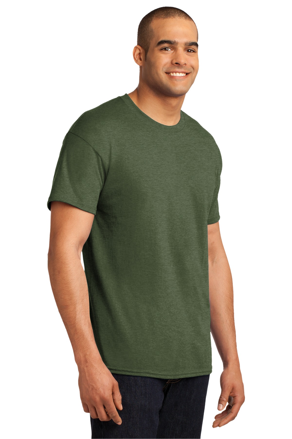 Hanes - EcoSmart 50/50 Cotton/Poly T-Shirt. 5170