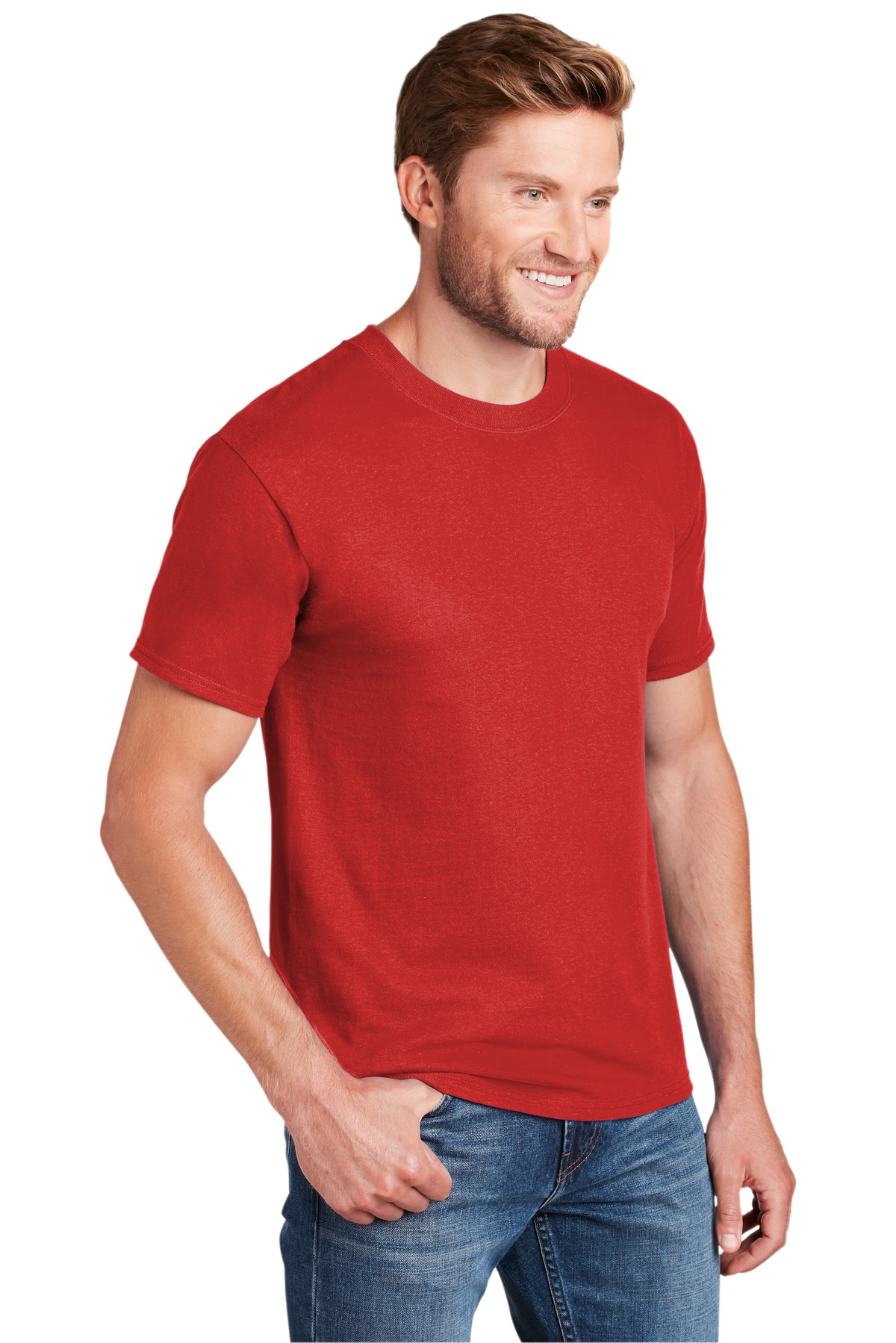 Hanes Beefy-T - 100% Cotton T-Shirt. 5180