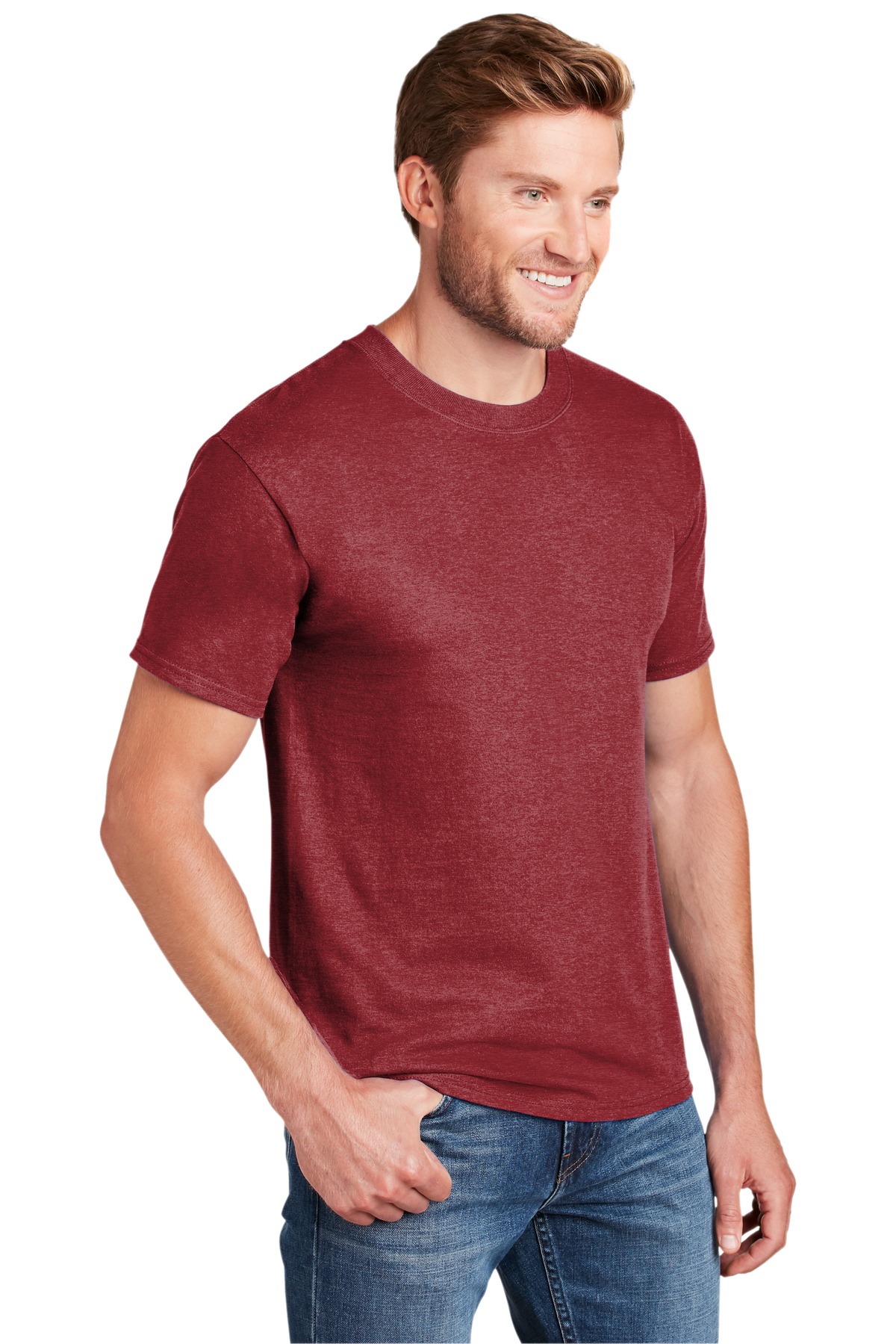 Hanes Beefy-T - 100% Cotton T-Shirt. 5180