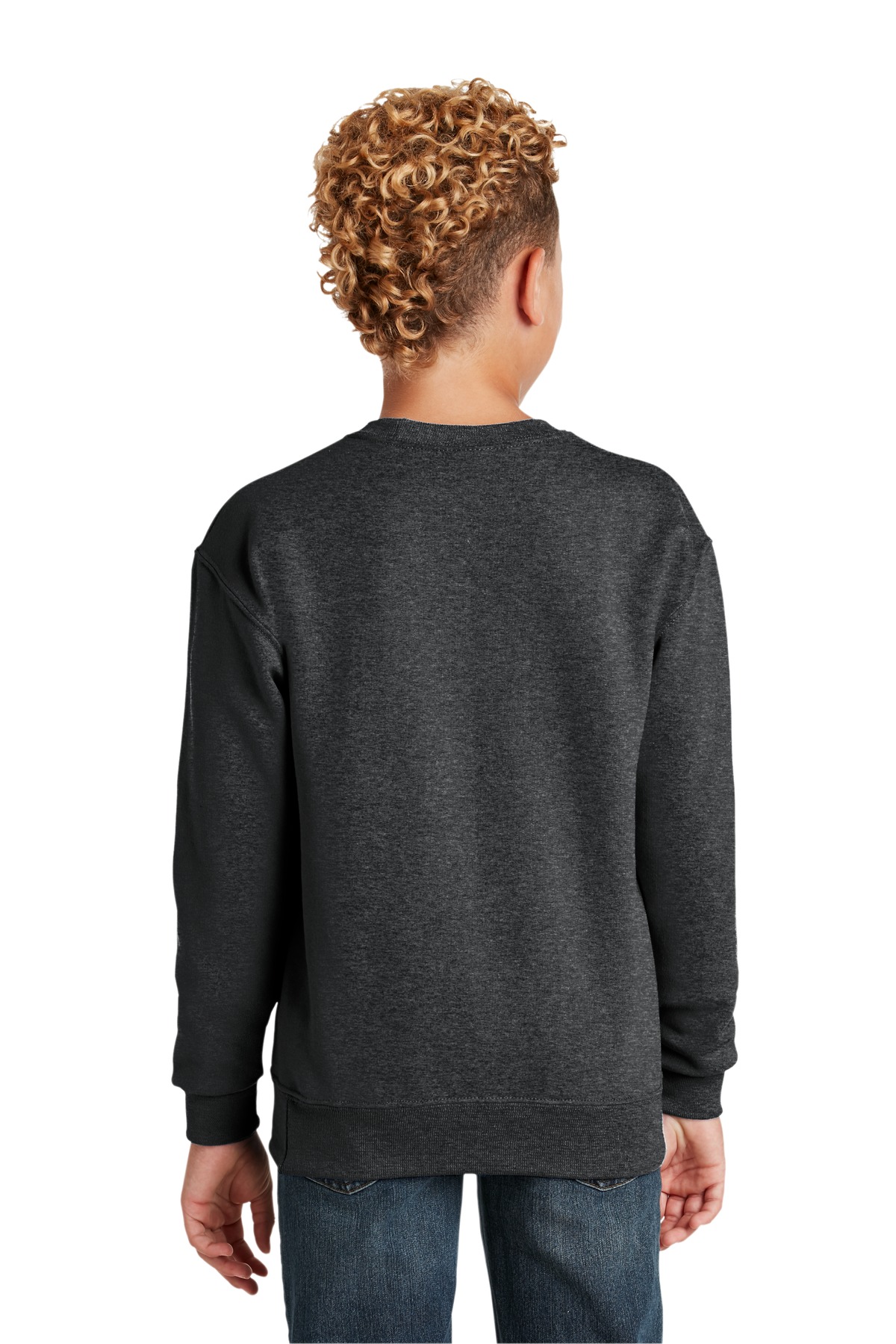 Jerzees - Youth NuBlend Crewneck Sweatshirt. 562B