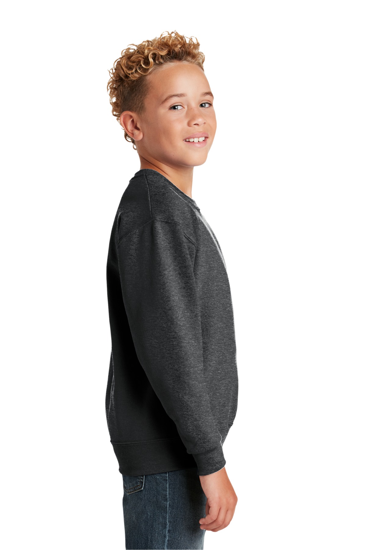 Jerzees - Youth NuBlend Crewneck Sweatshirt. 562B