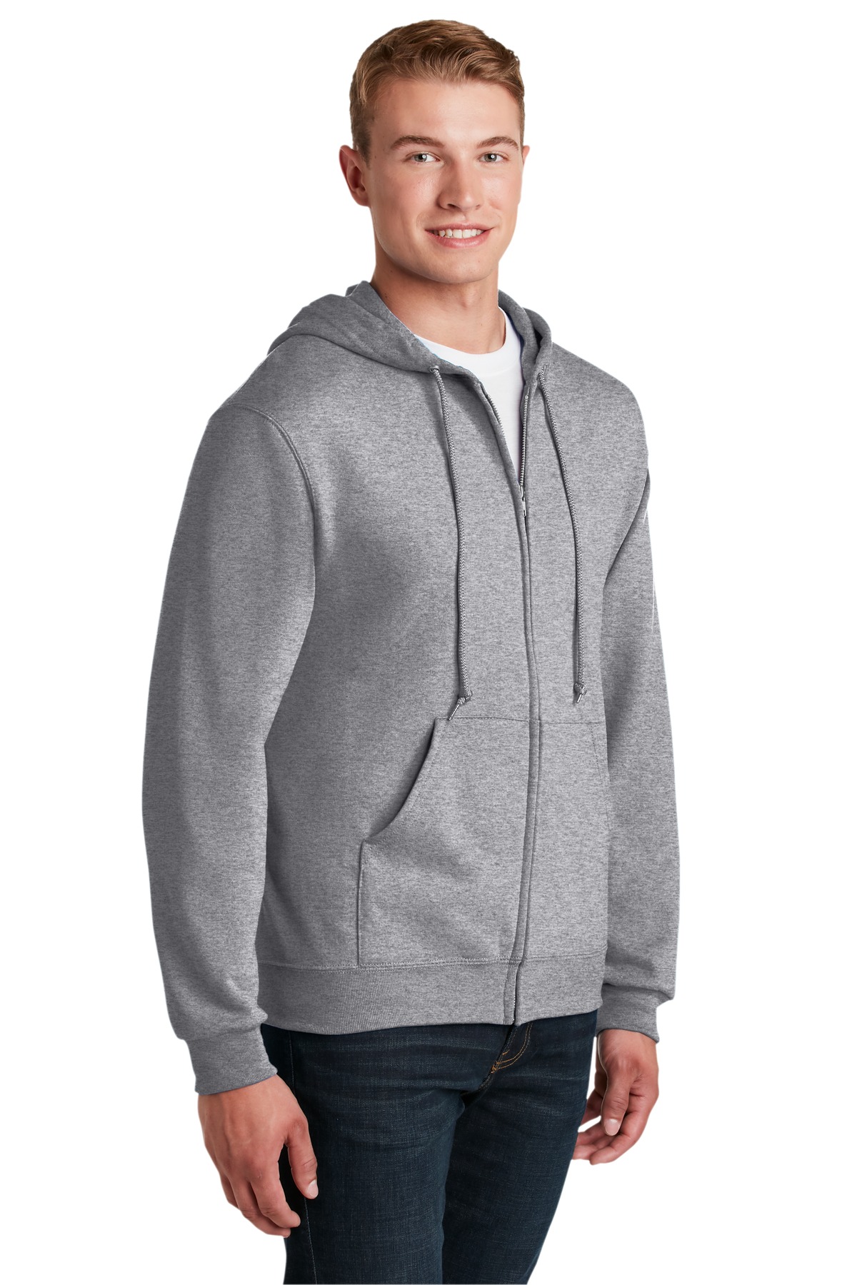Jerzees - NuBlend Full-Zip Hooded Sweatshirt. 993M