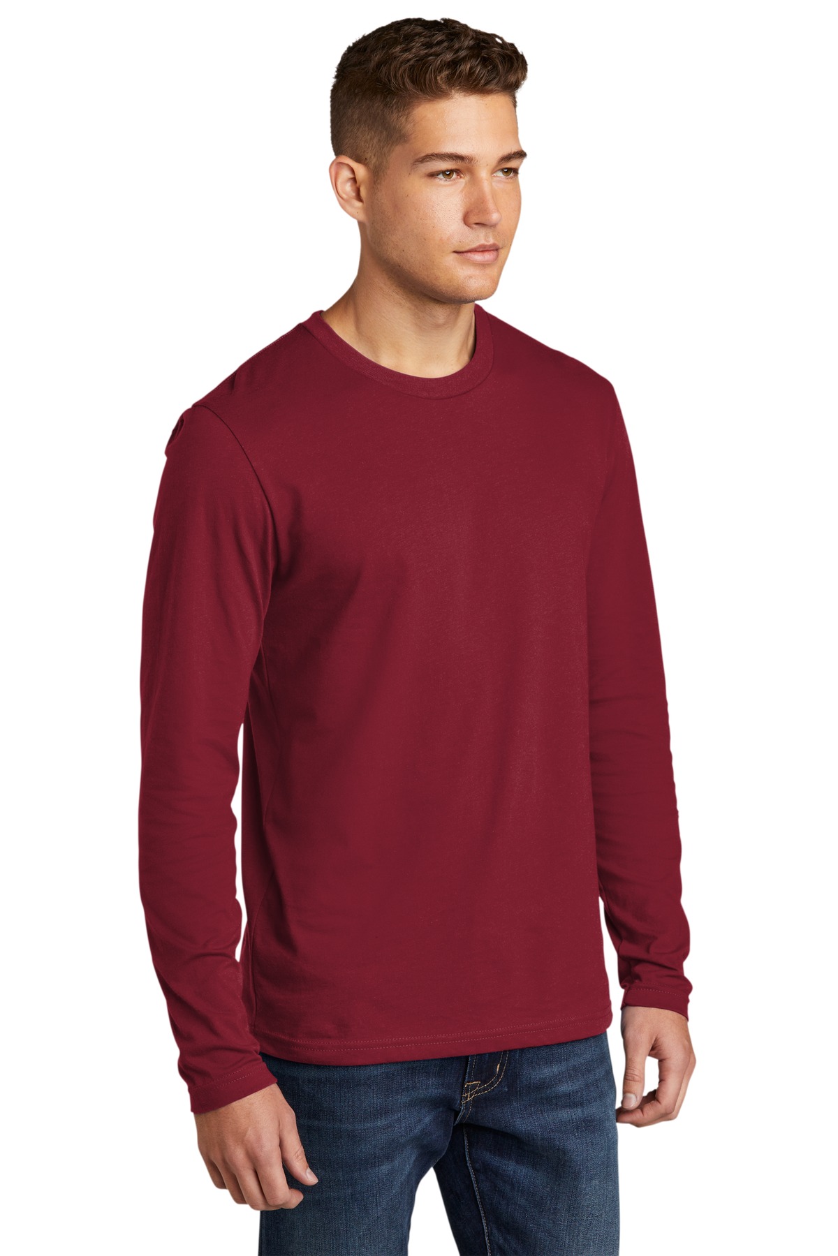 Next Level Apparel Cotton Long Sleeve Tee. NL3601