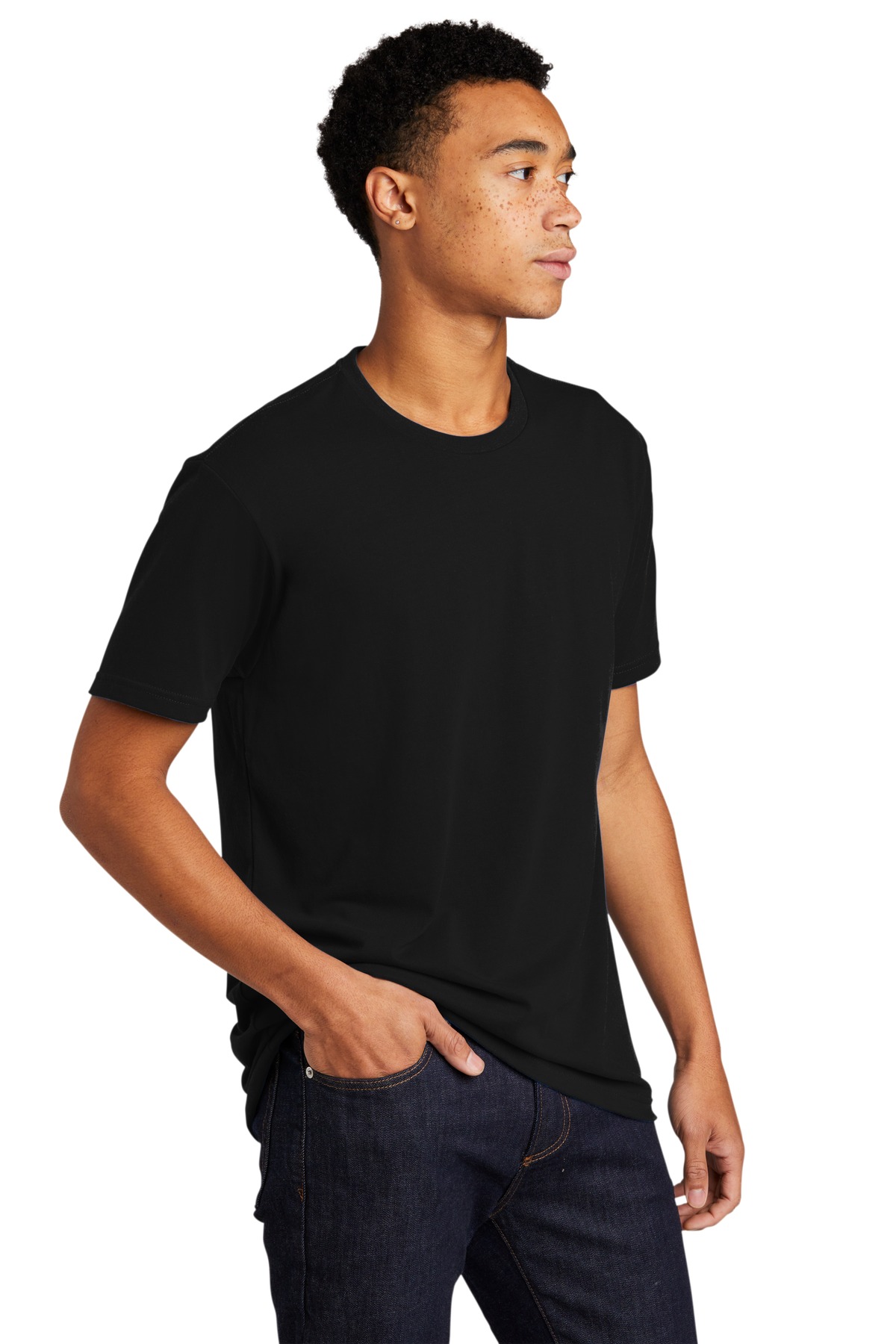Next Level Apparel Unisex CVC Sueded Tee. NL6410