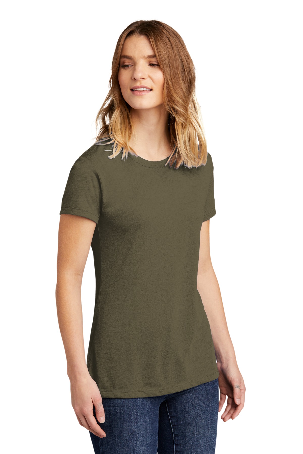 Next Level Apparel Women's CVC Tee. NL6610