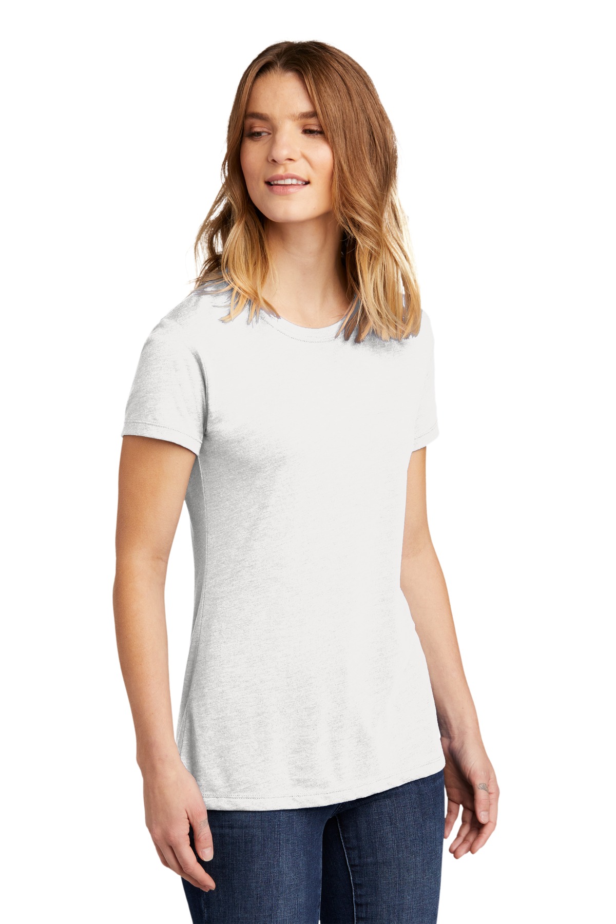 Next Level Apparel Women's CVC Tee. NL6610