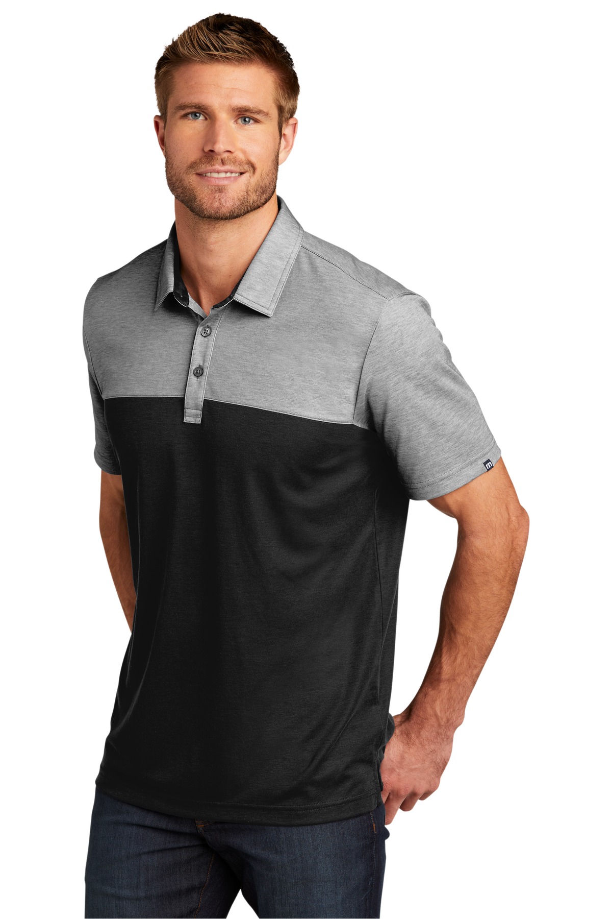 TravisMathew Oceanside Blocked Polo. TM1MU414
