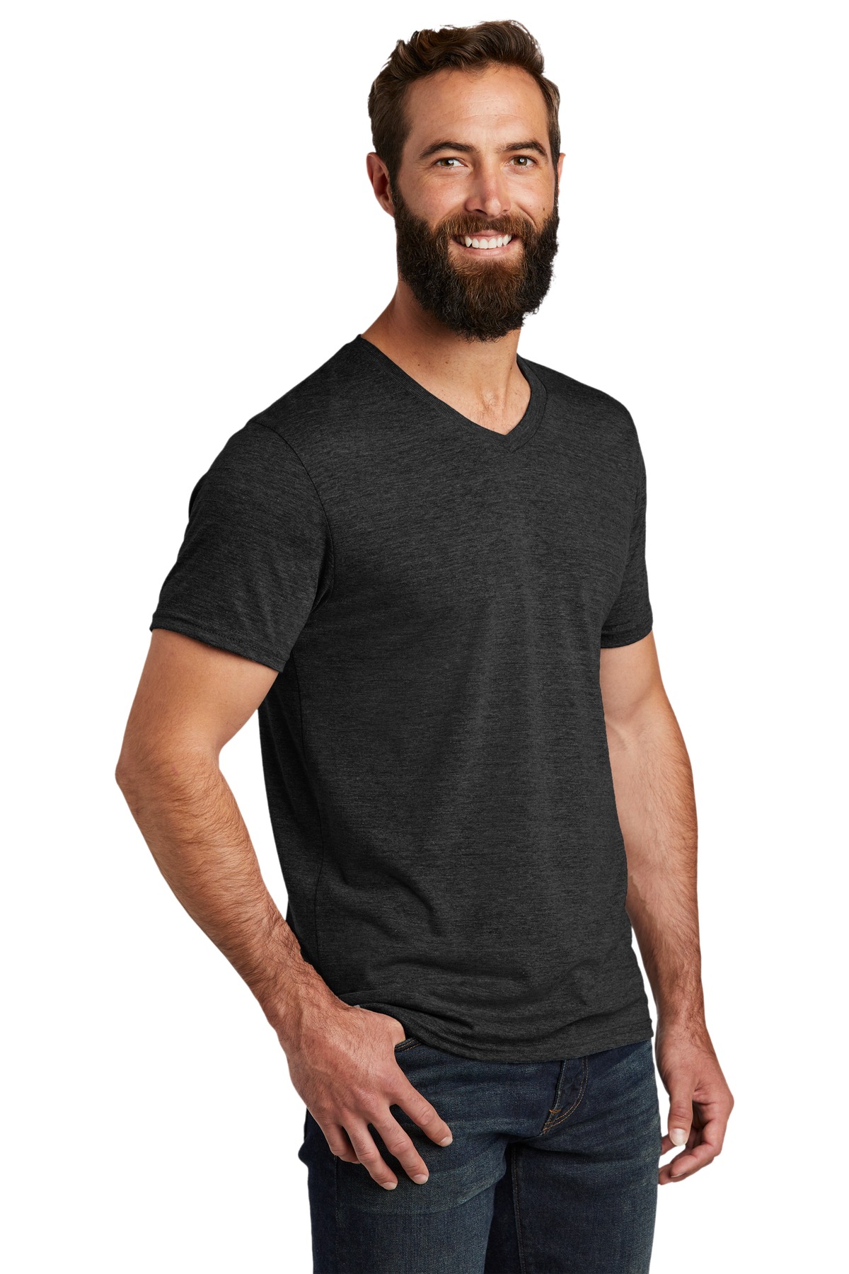 Allmade Unisex Tri-Blend V-Neck Tee AL2014