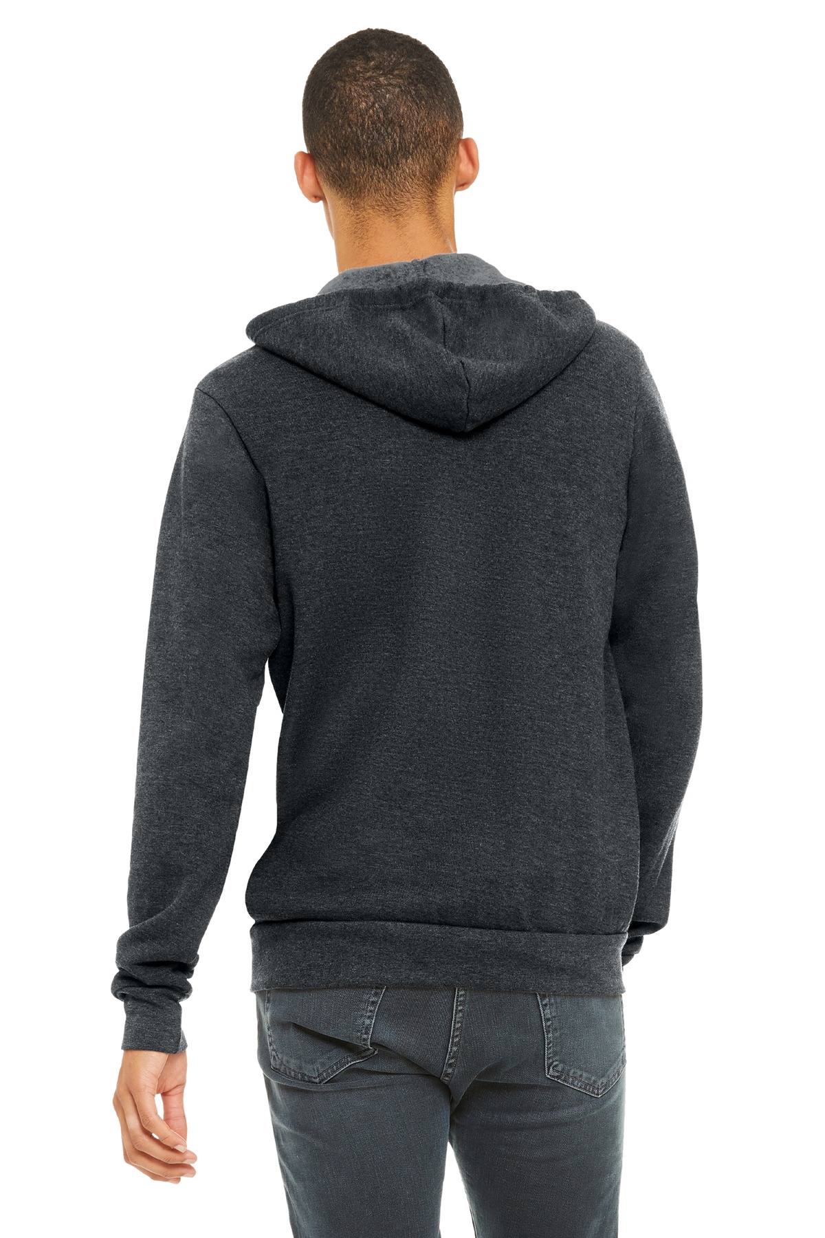 BELLA+CANVAS Unisex Sponge Fleece Full-Zip Hoodie. BC3739