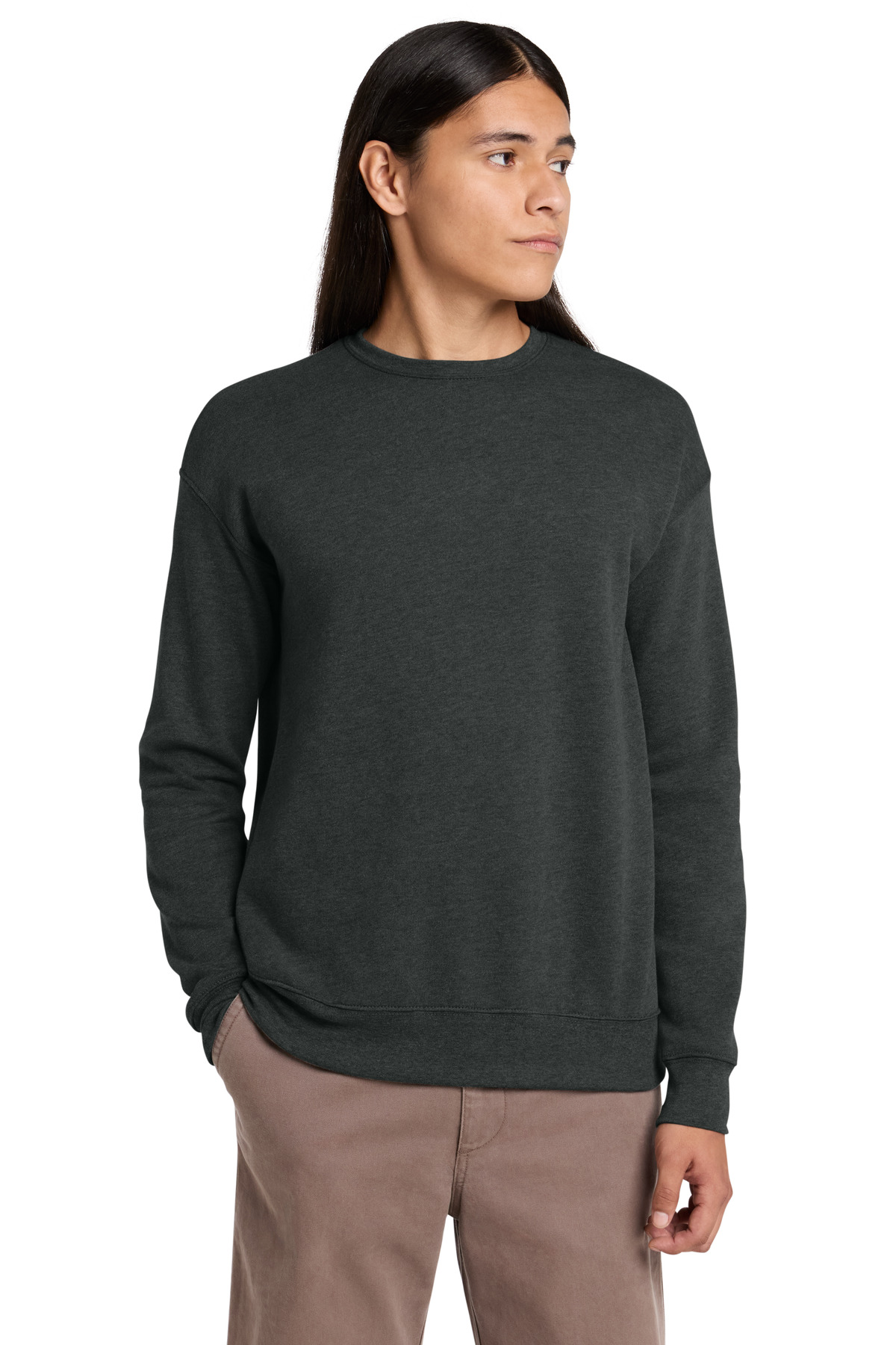BELLA+CANVAS ® Unisex Sponge Fleece Drop Shoulder Sweatshirt. BC3945 - Image 2