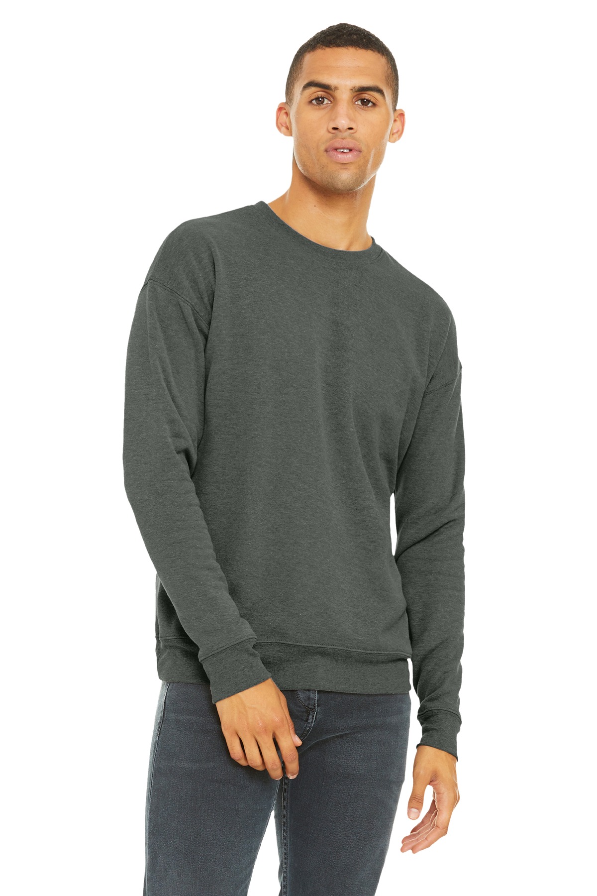 BELLA+CANVAS Unisex Sponge Fleece Drop Shoulder Sweatshirt. BC3945