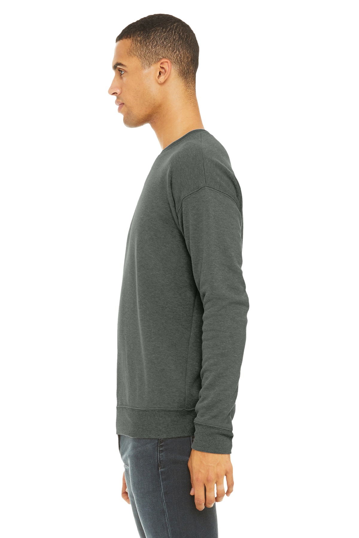 BELLA+CANVAS Unisex Sponge Fleece Drop Shoulder Sweatshirt. BC3945