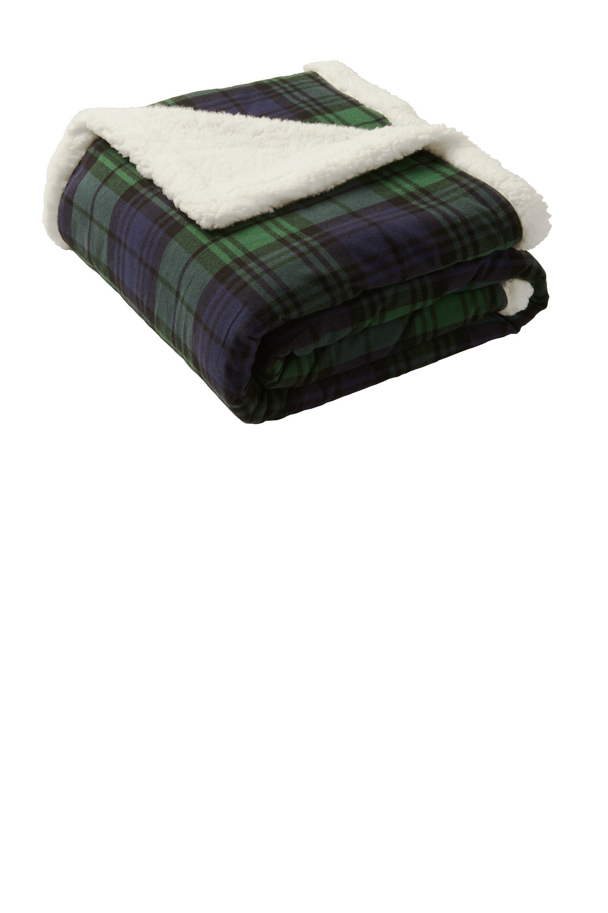 Port Authority ® Flannel Sherpa Blanket. BP43 - Image 2