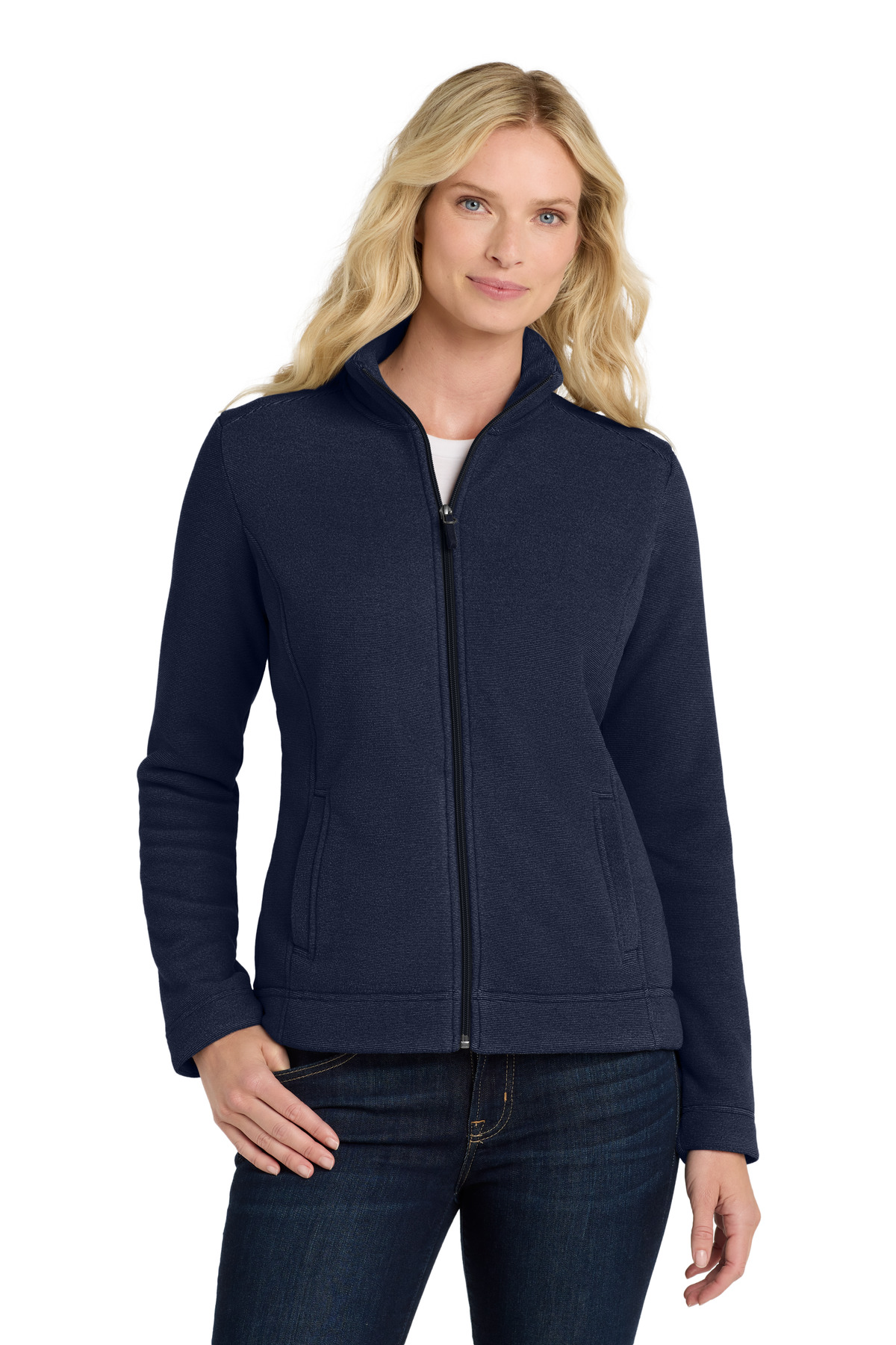 Port Authority ® Women's Ultra Warm Brushed Fleece Jacket. L211 - Image 3