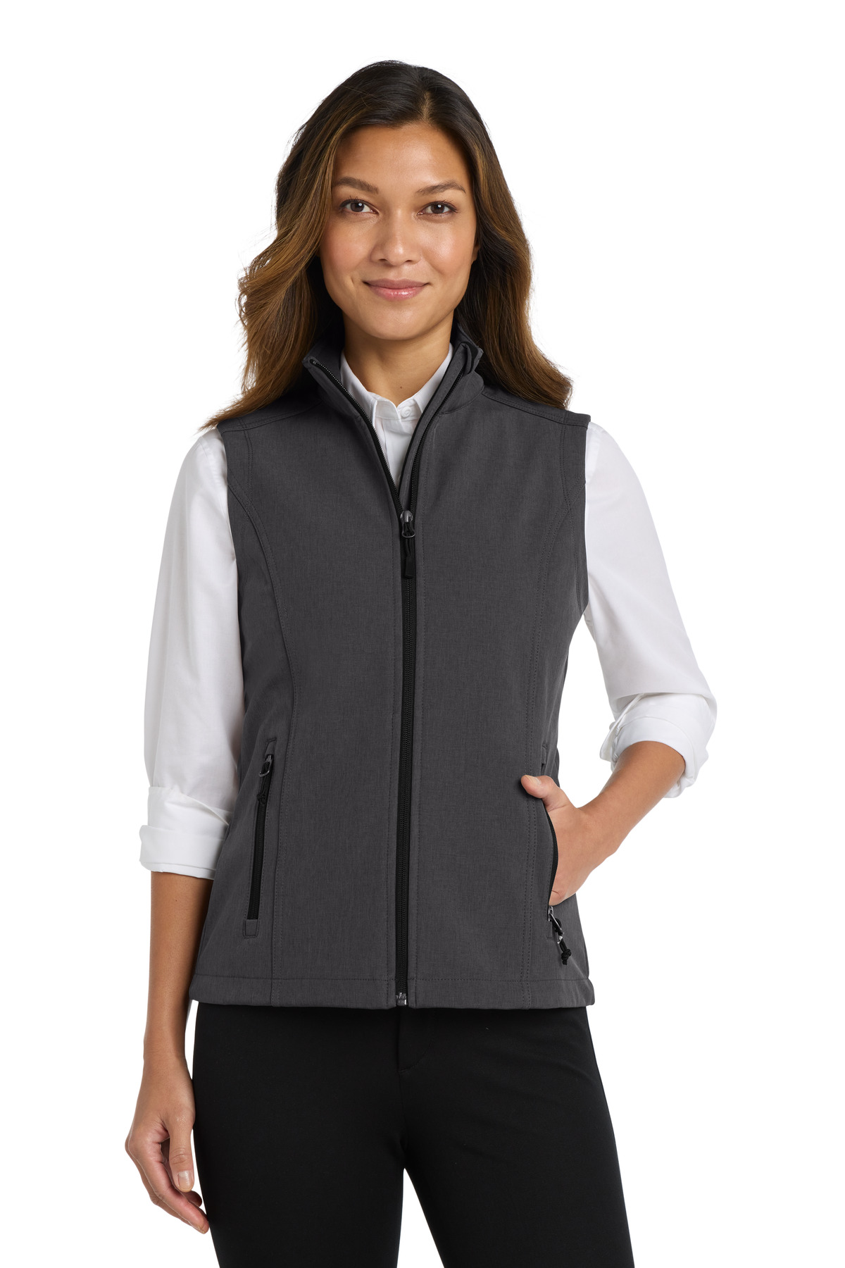 Port Authority ® Women's Core Soft Shell Vest. L325 - Image 5