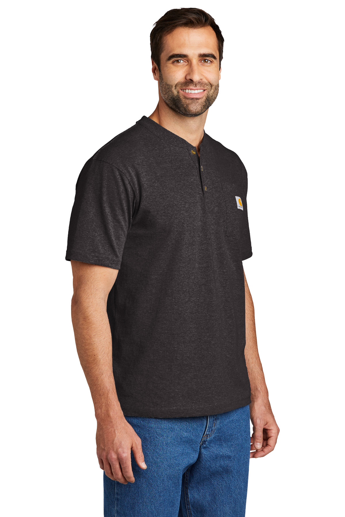 Carhartt Short Sleeve Henley T-Shirt CTK84